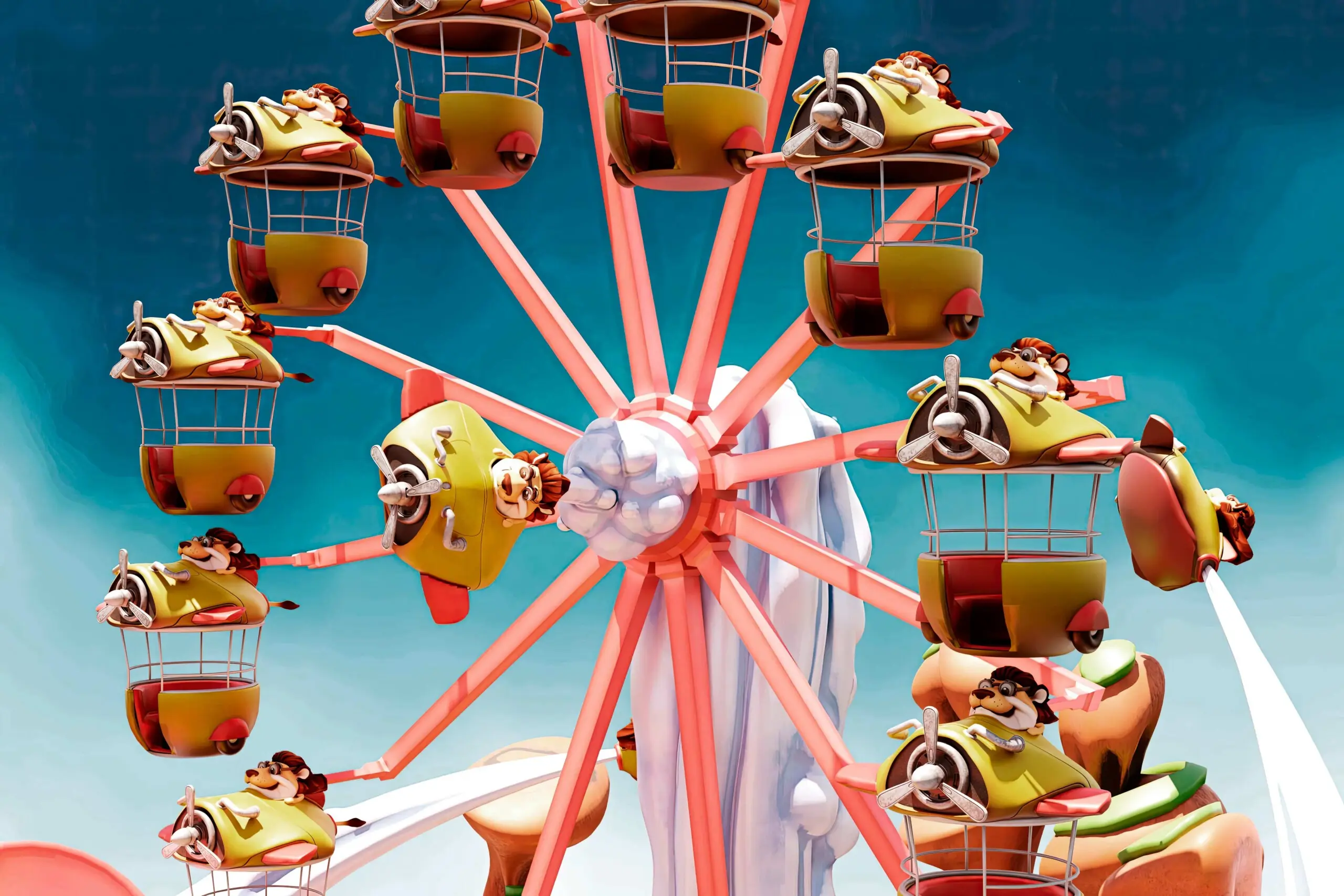 customized theme park attractions,FERRIS WHEEL themed 16 METER HIGH FERRIS WHEEL ,customized theme park attractions