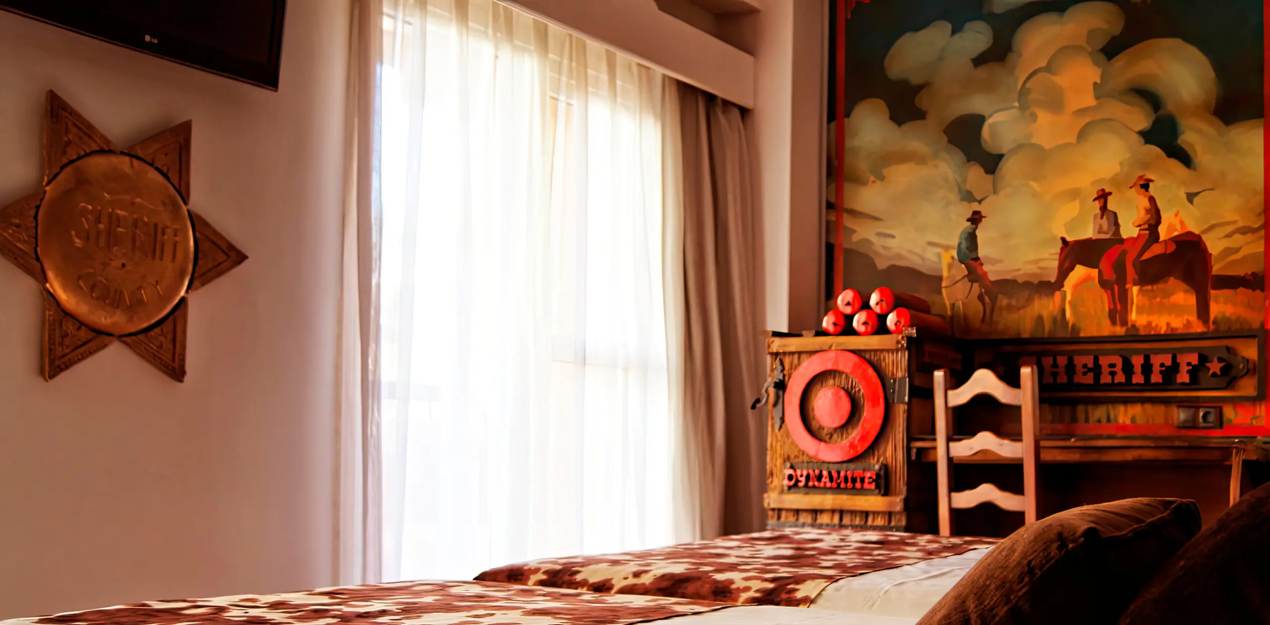design and construction of themed rooms. construction of themed rooms.