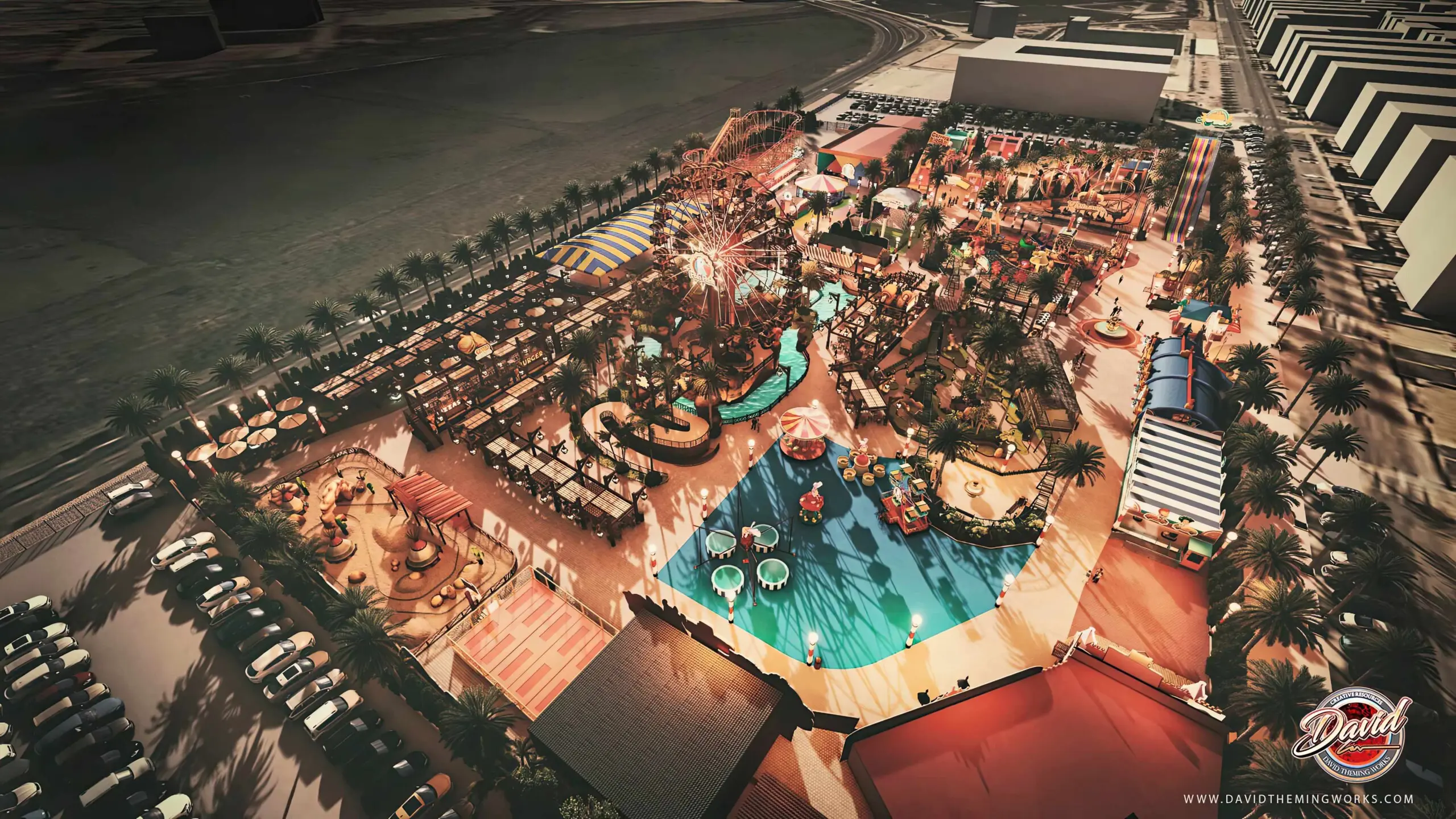 25,000 m2 leisure park design project (3), family leisure park