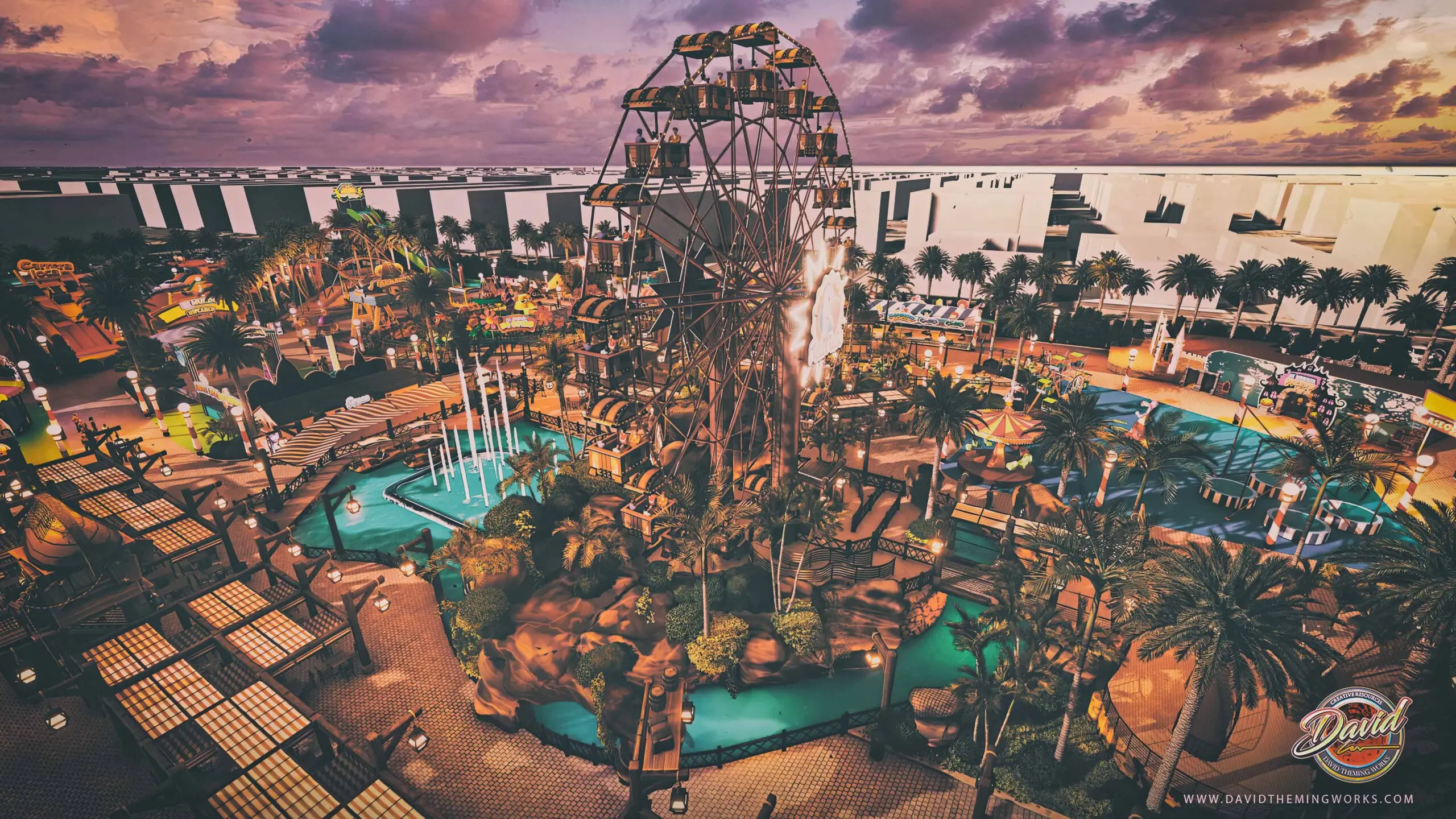 25,000 m2 leisure park design project (7), family leisure park