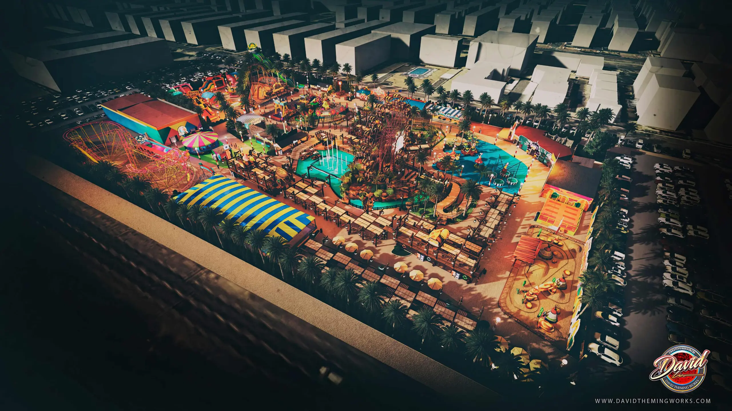 25,000 m2 leisure park design project , family leisure park