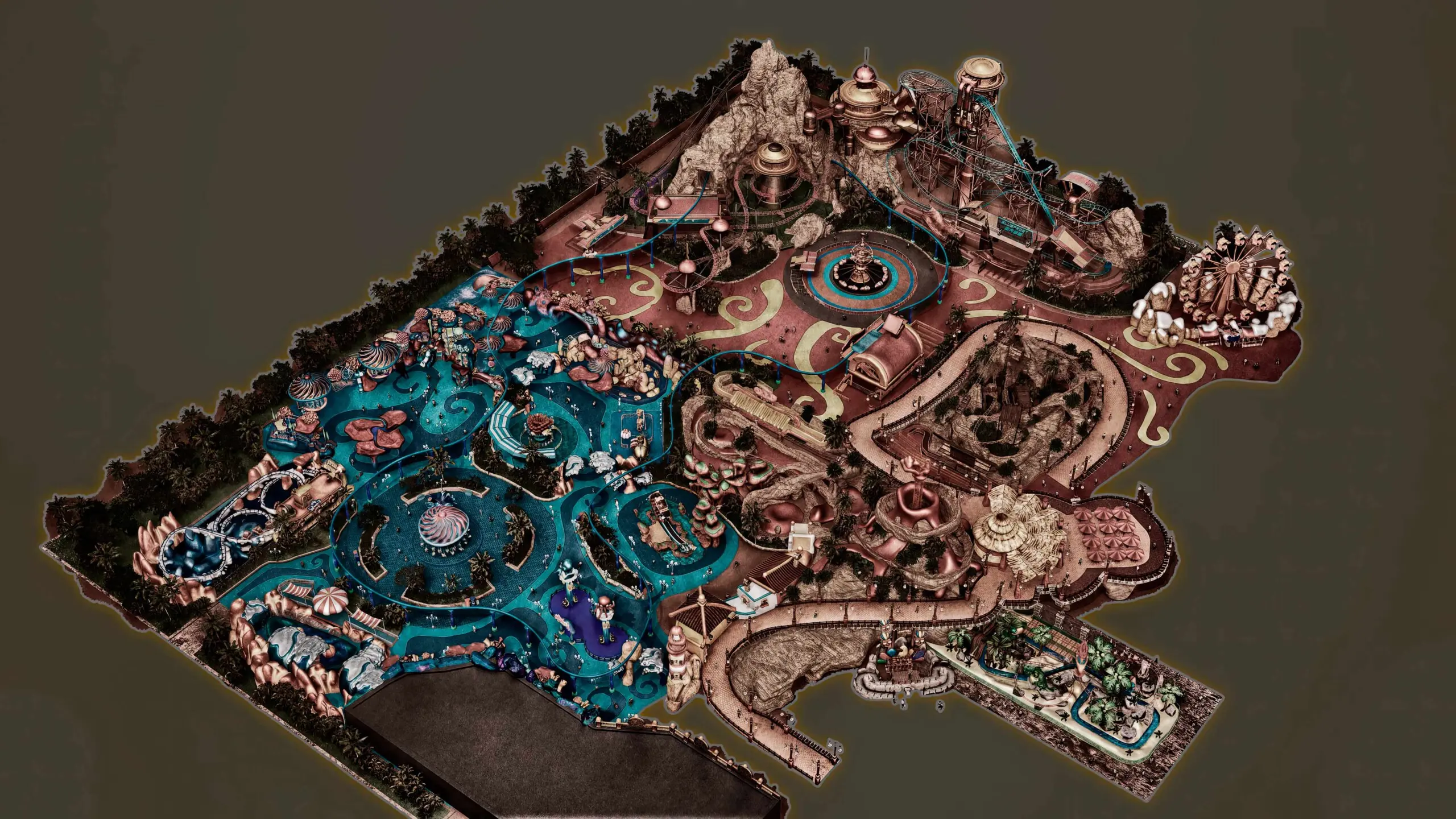 FAMILY THEME PARK CONCEPT DEVELOP, family leisure park design