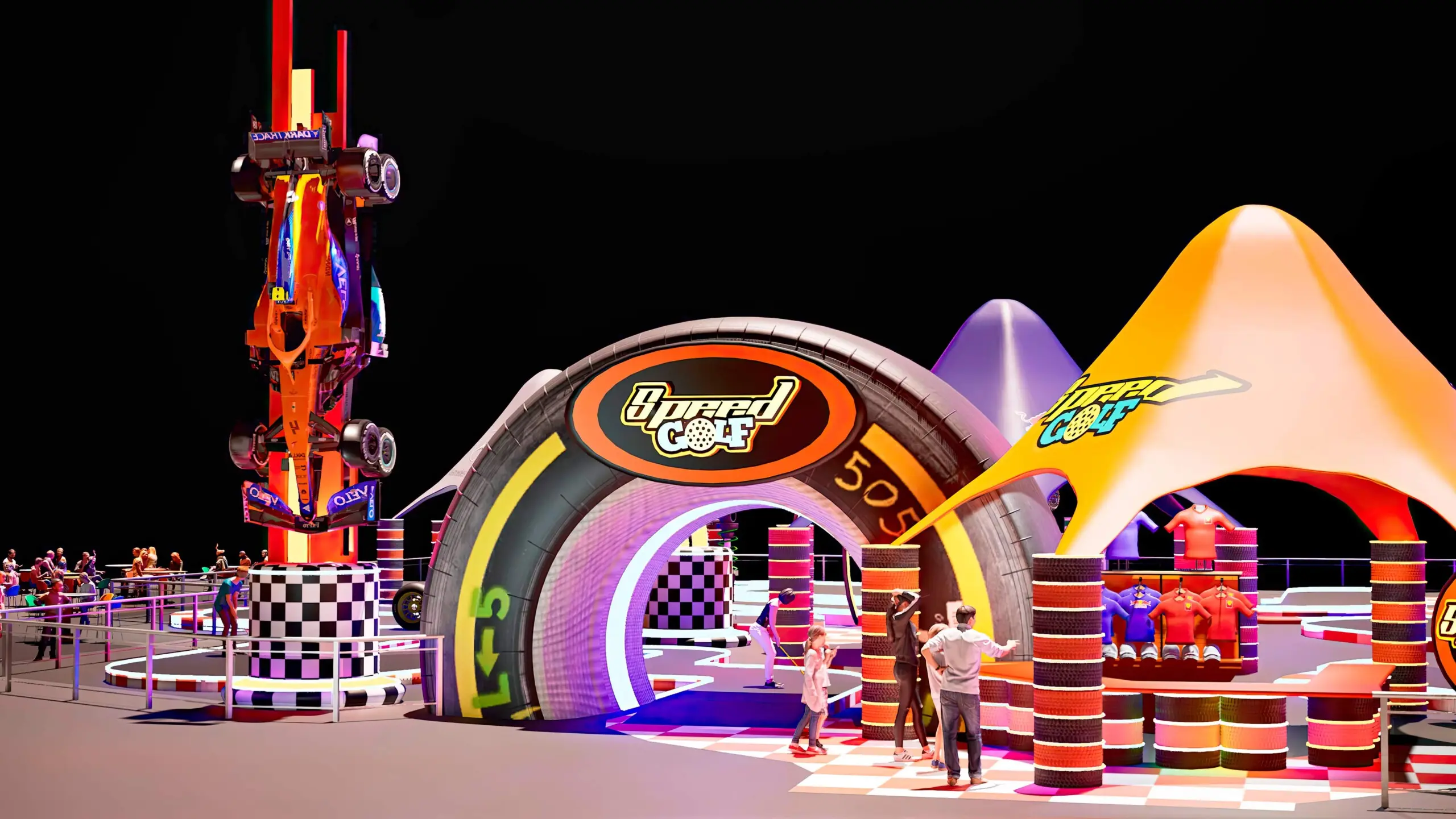 FORMULA ONE MINI GOLF