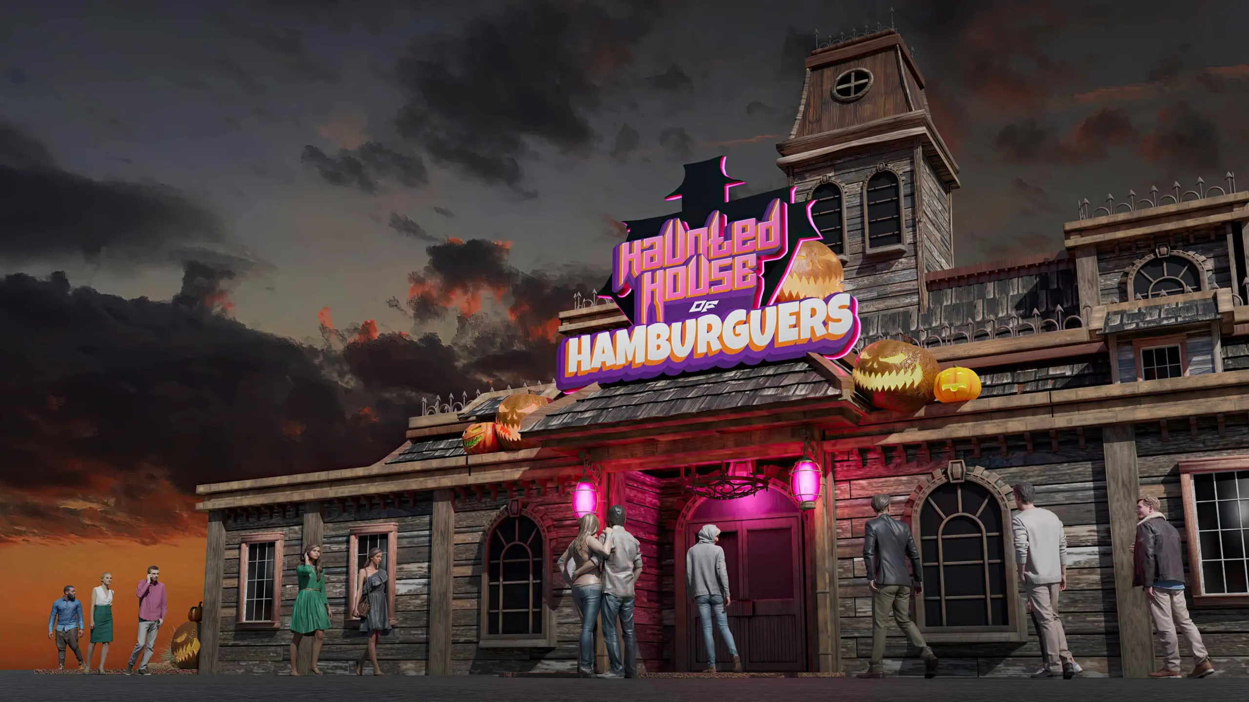 HAUNTED HOUSE RESTAURANT HAUNTED HOUSE RESTAURANT design company