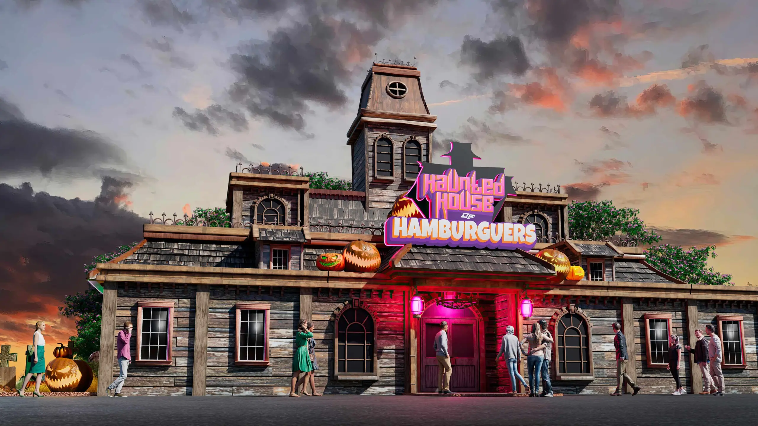 HAUNTED HOUSE RESTAURANT HAUNTED HOUSE RESTAURANT design company