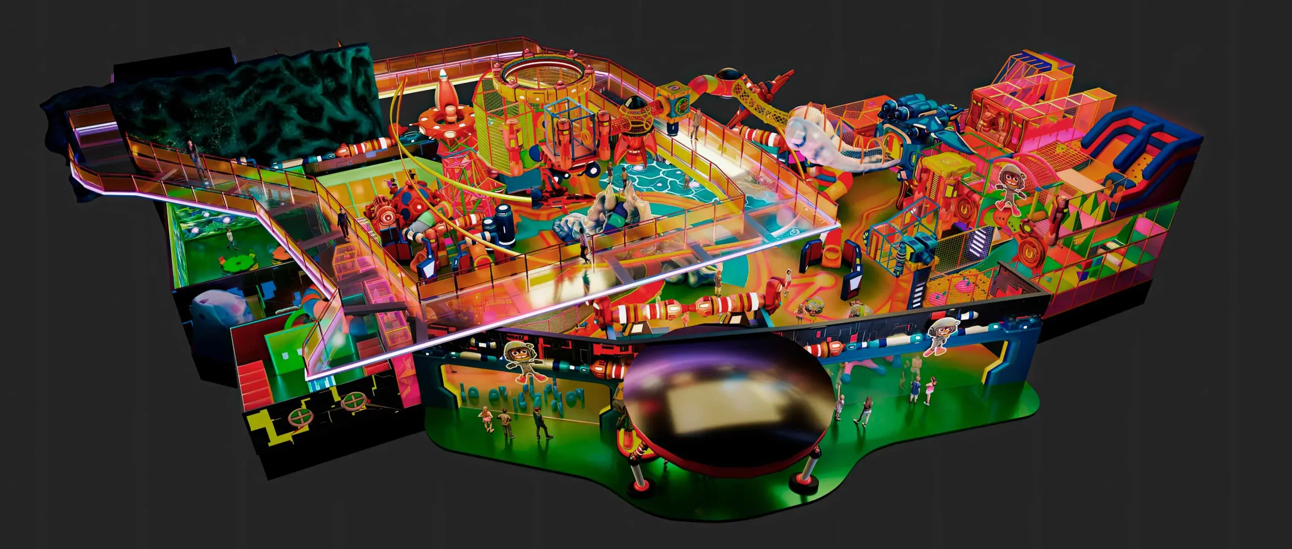 INDOOR THEME PARK DESIGN AND CONSTRUCTION