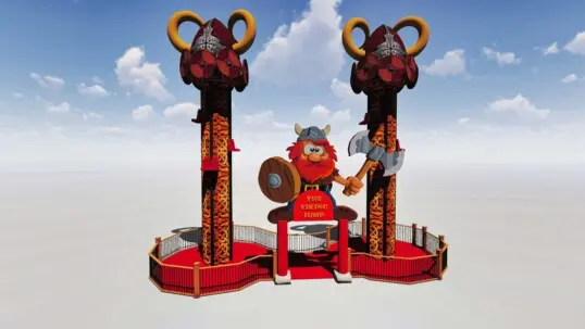 kids ride tower coaster
