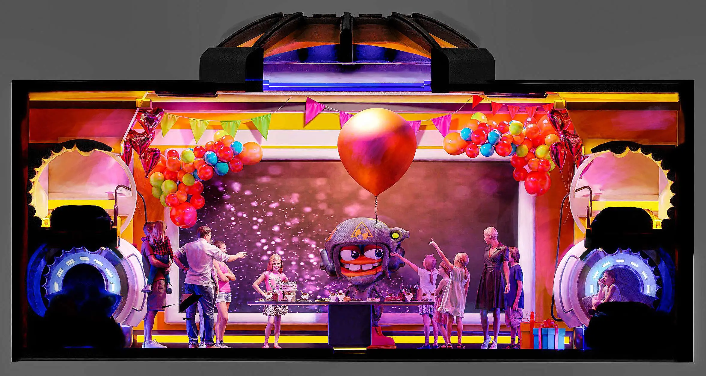 INDOOR THEME PARK DESIGN AND CONSTRUCTION