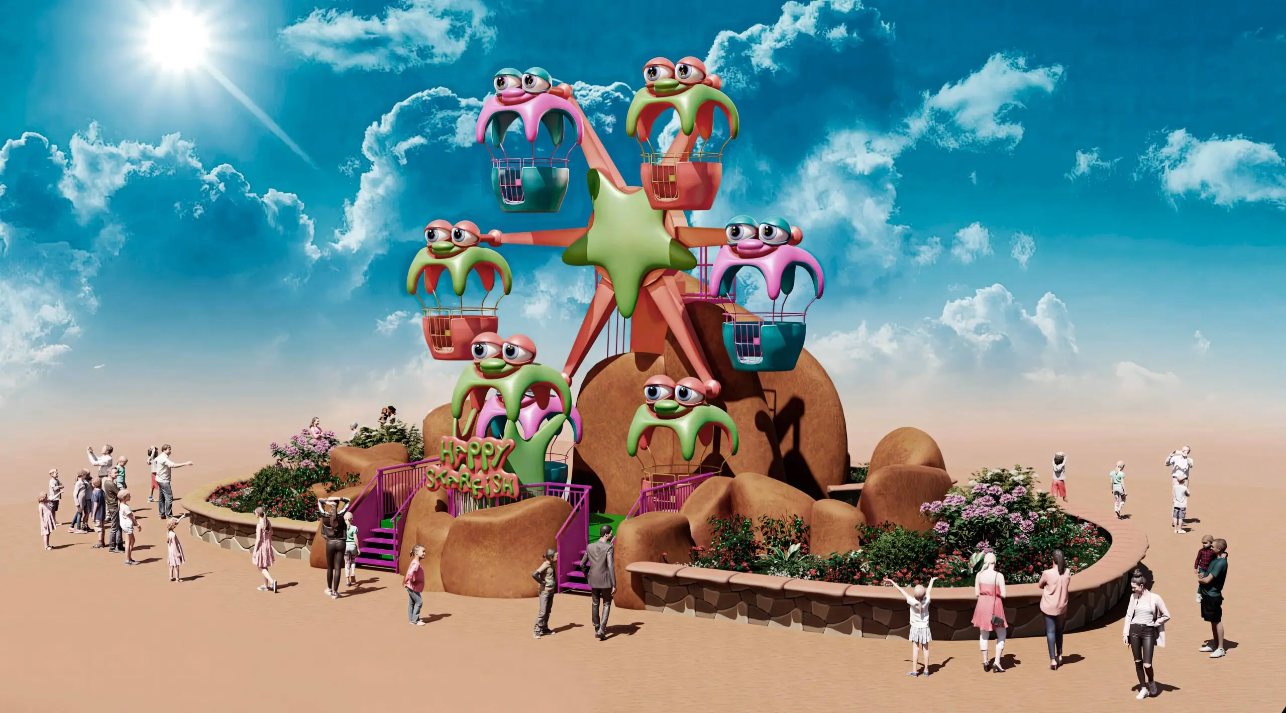 family themed ride for amusement parks , leisure park Amusements