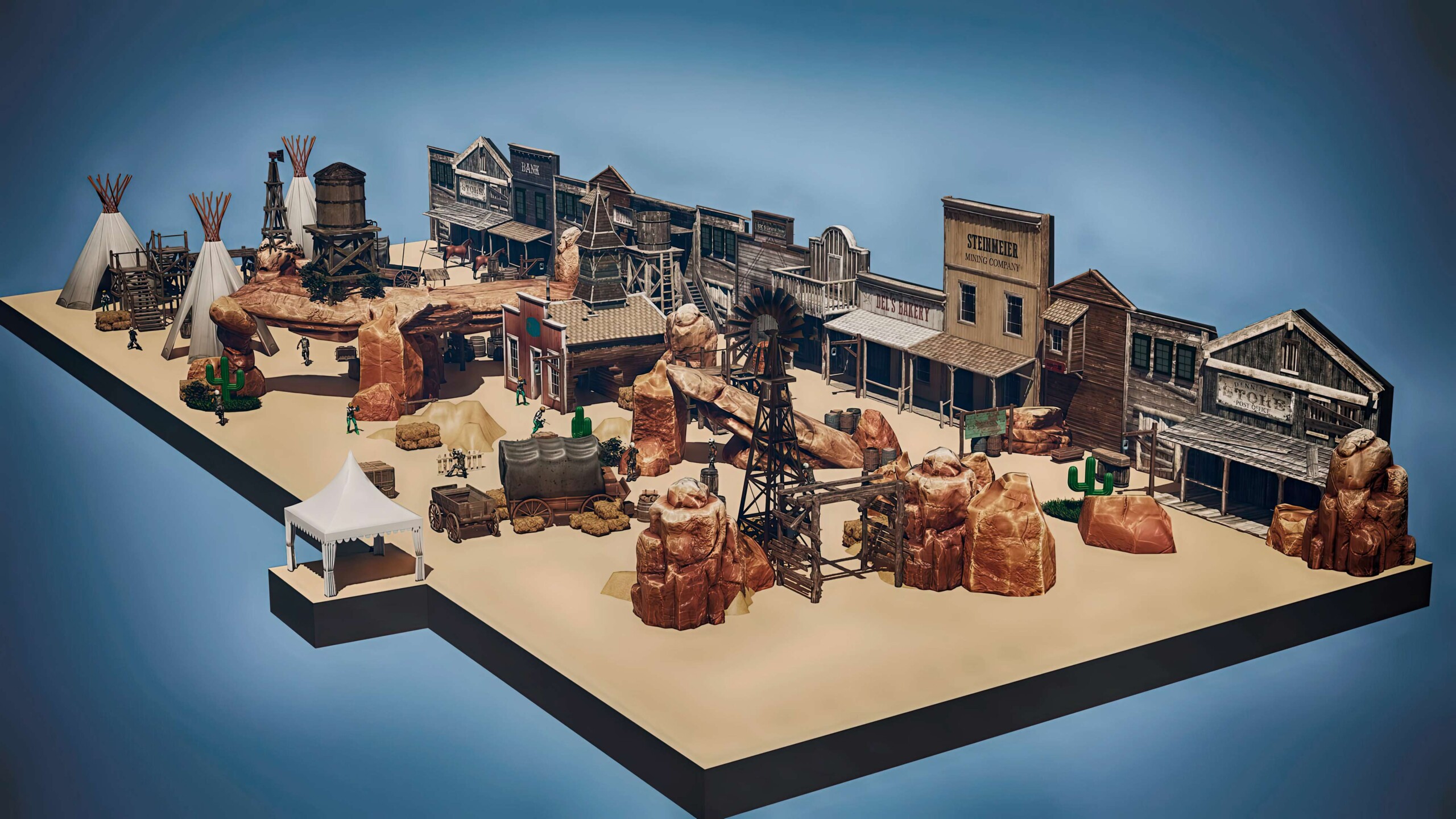 FAR WEST PAINTBALL DAVID THEMING WORKS ENG