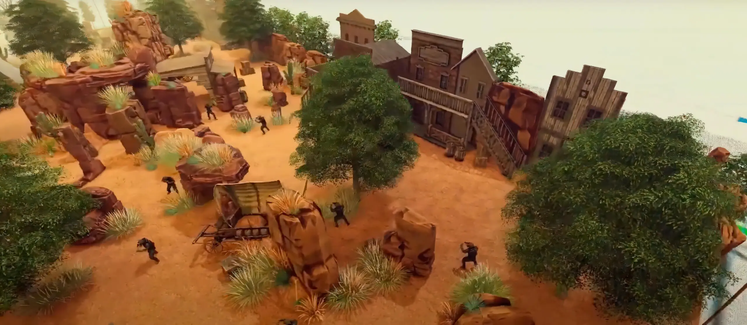 ULTIMATE WILD WEST PAINTBALL PARK design