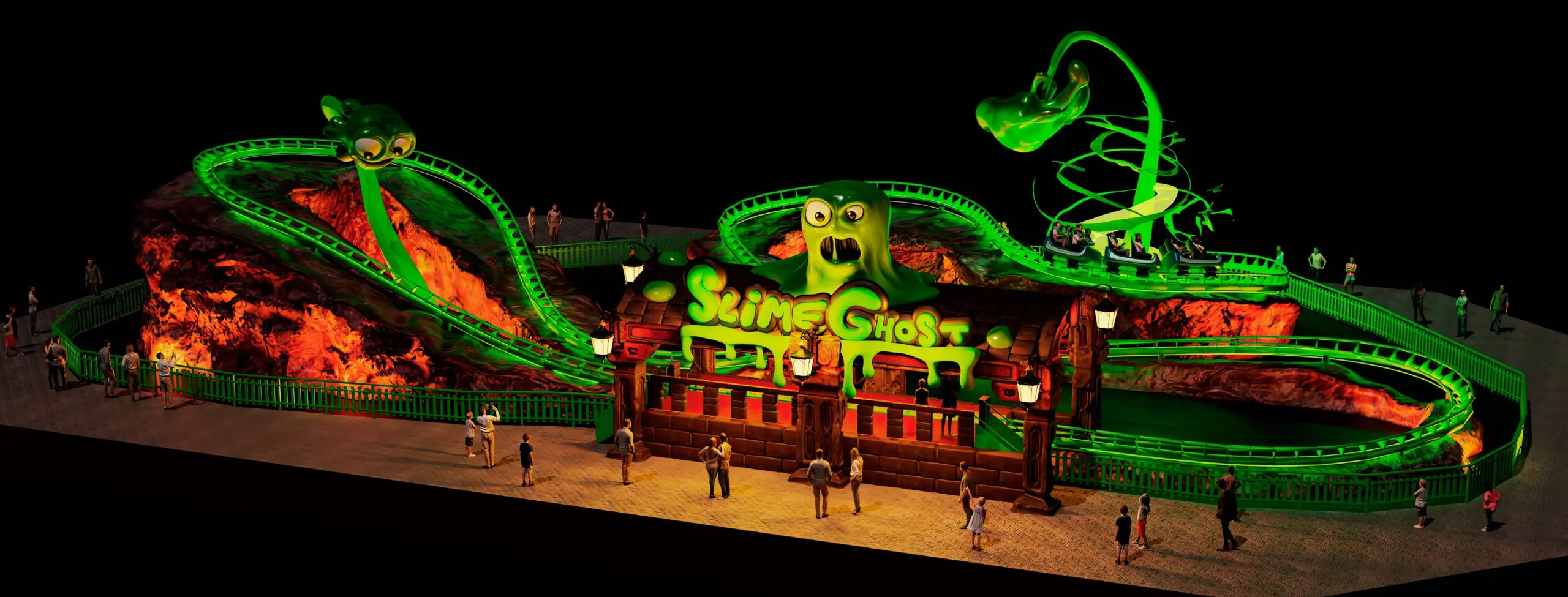 theme park roller coaster roller coaster,theme park roller coaster