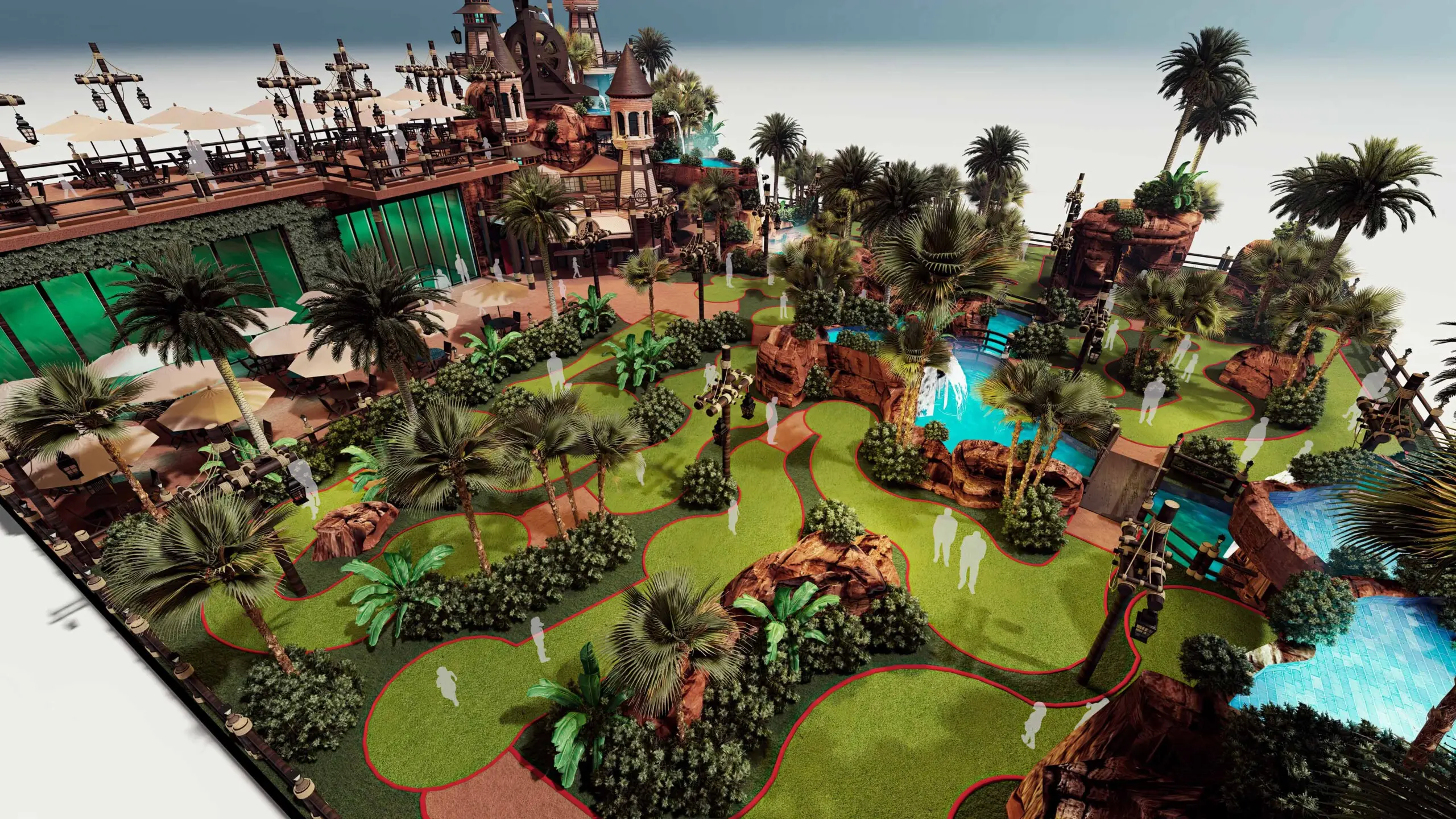 miniature golf projects design construction