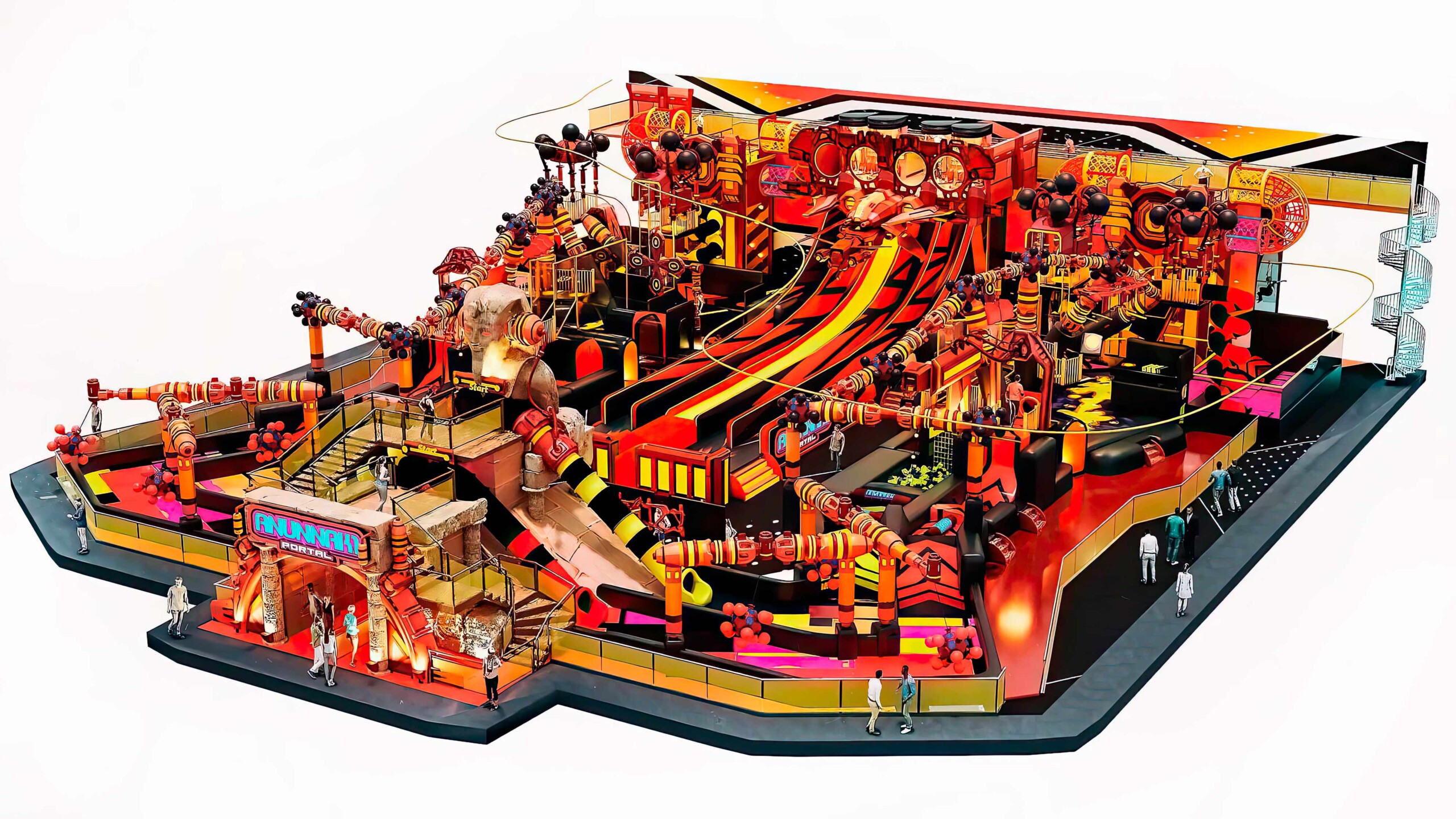 INDOOR THEME PARK DESIGN AND CONSTRUCTION