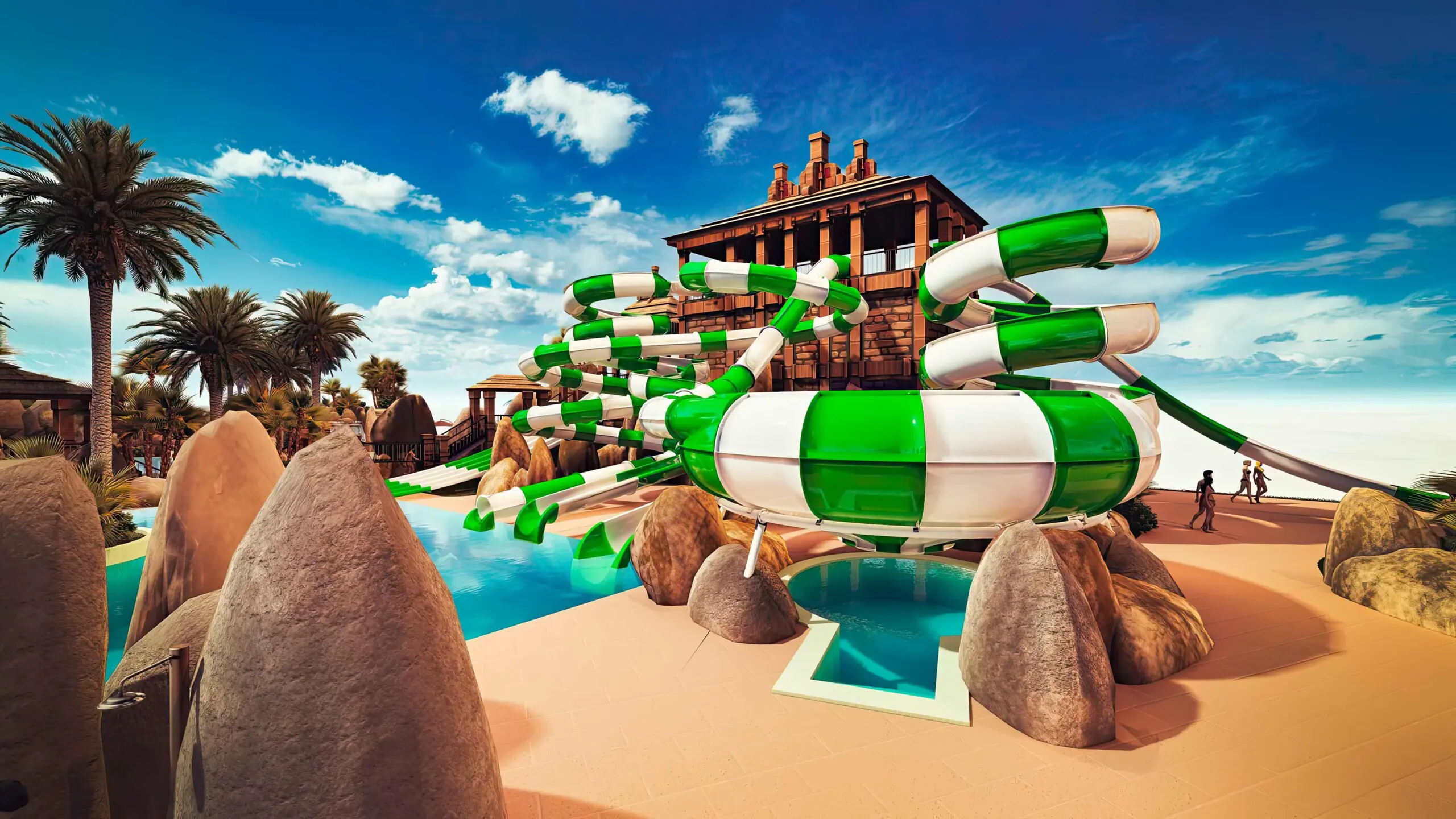 TROPICAL WATER PARK TROPICAL FAMILY WATER PARK CONCEPT DESIGN AND CONSTRUCTION
