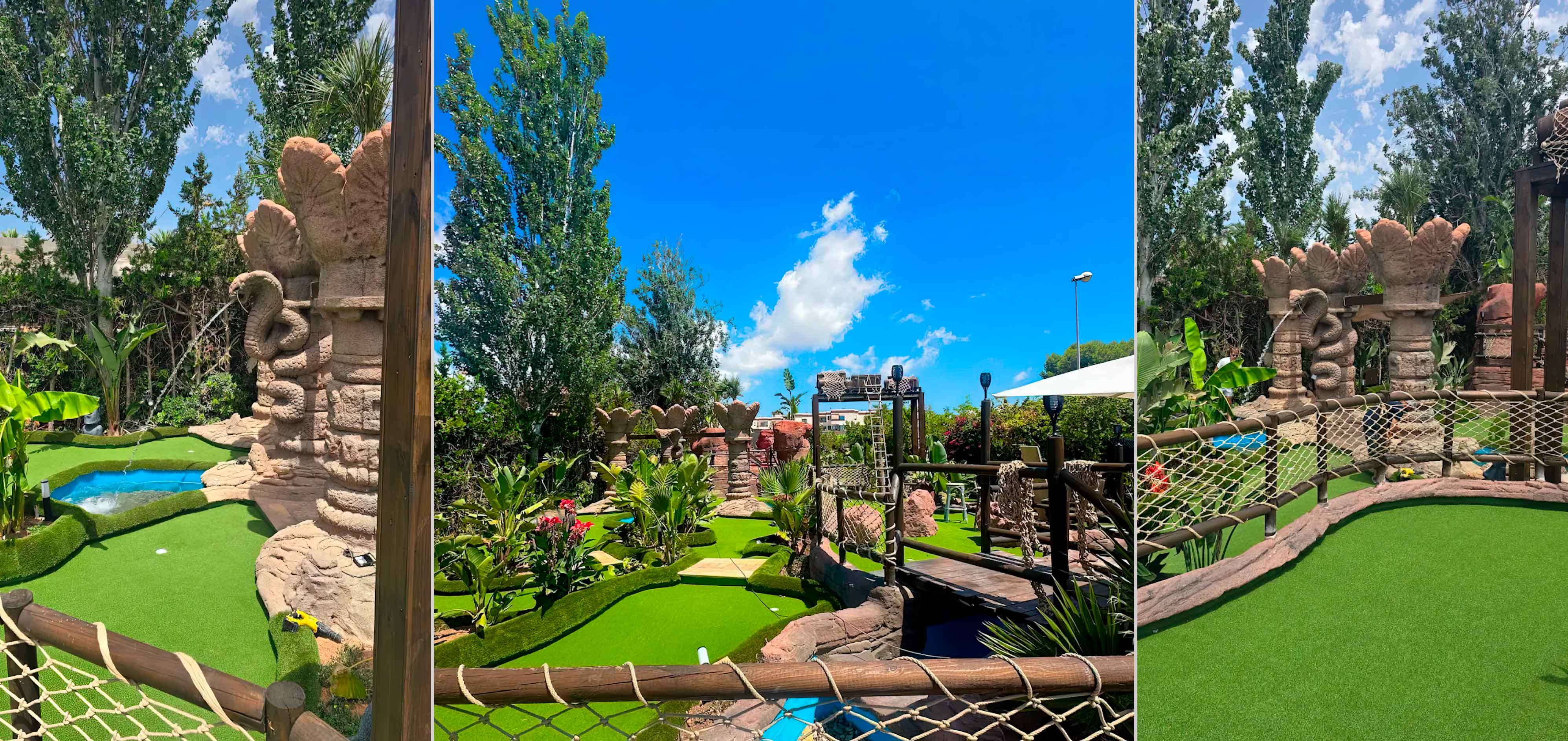 best outdoor minigolf david theming works