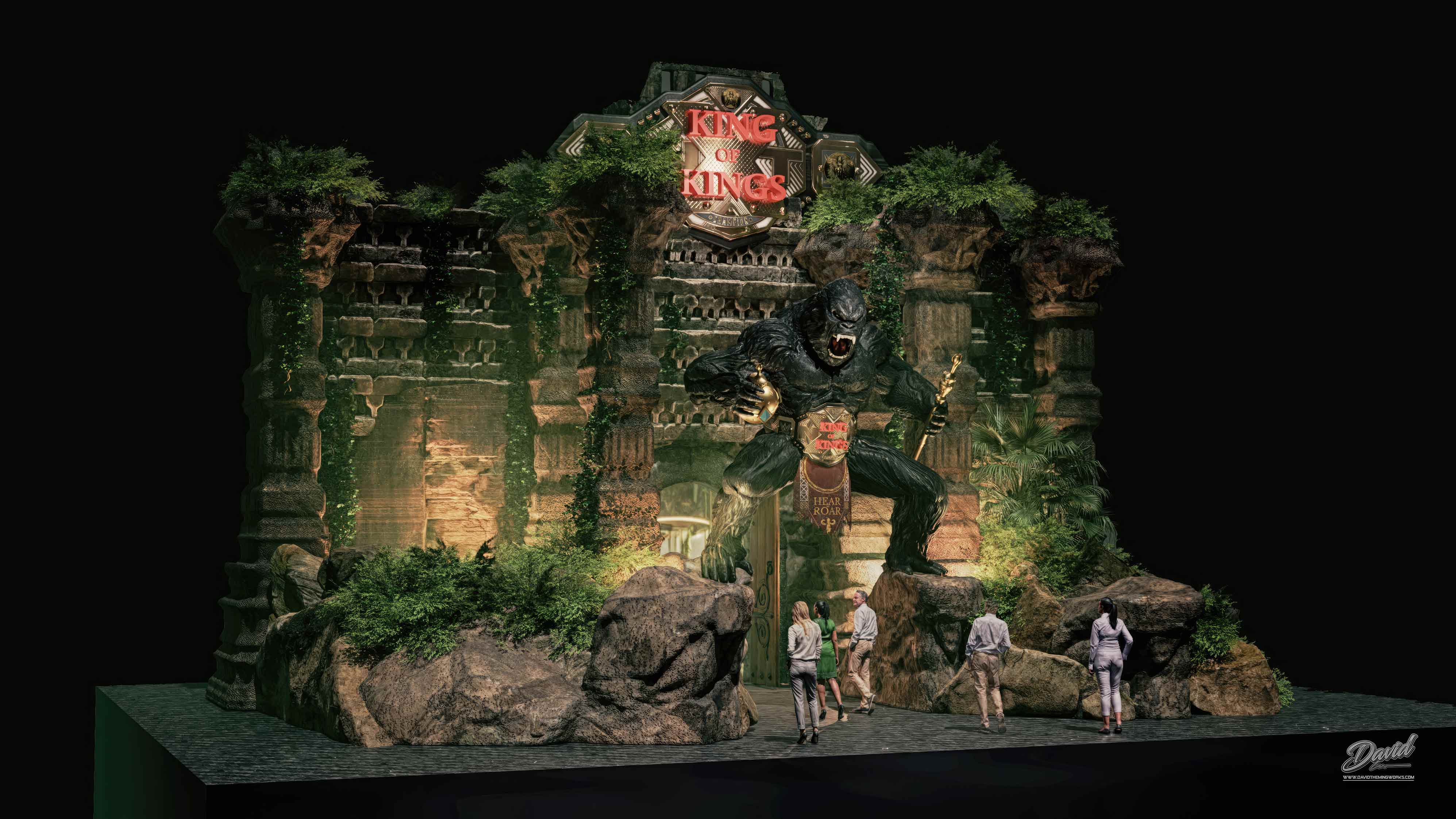 theme restaurant design company david theming works