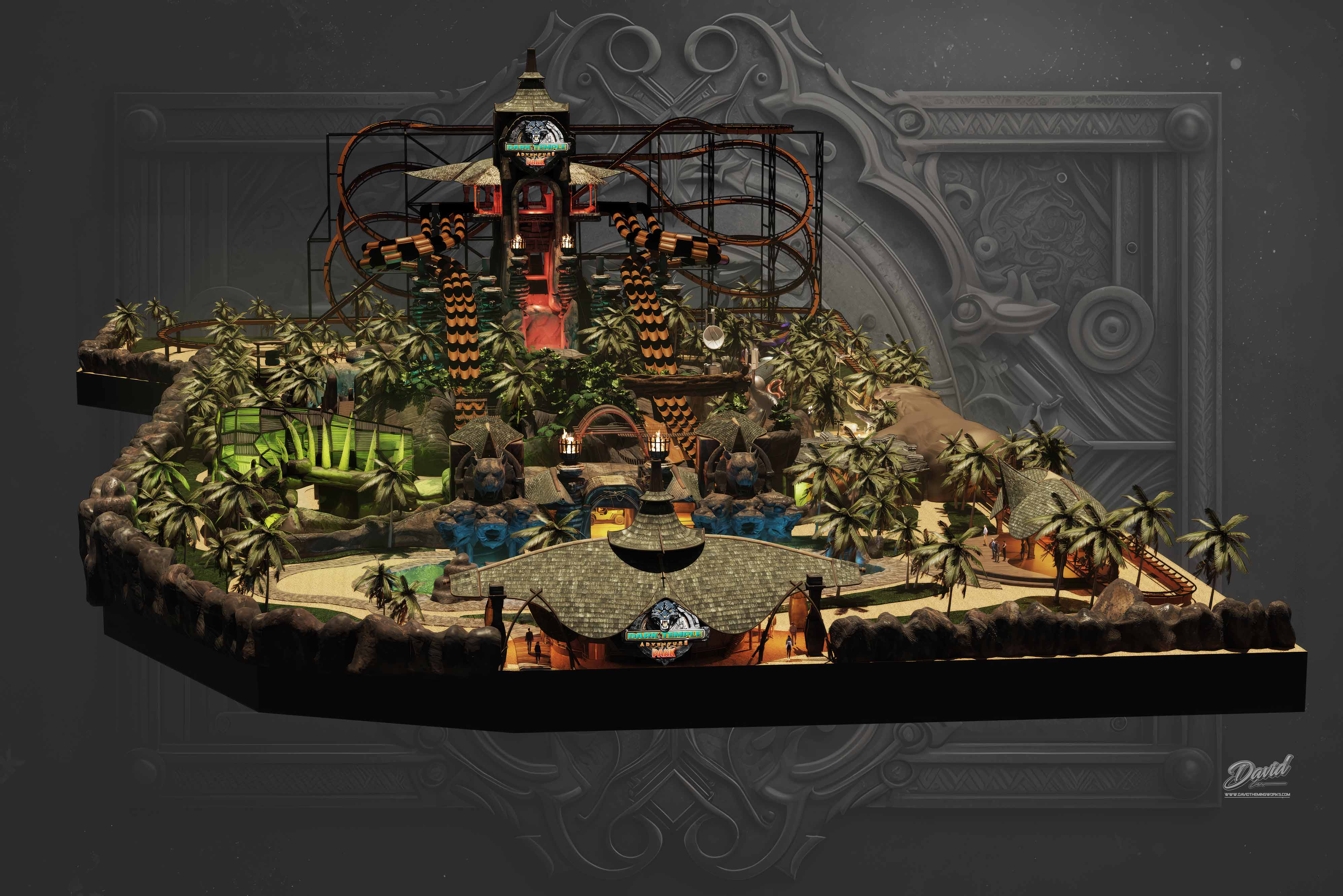 family adventure park creation , outdoor adventure design