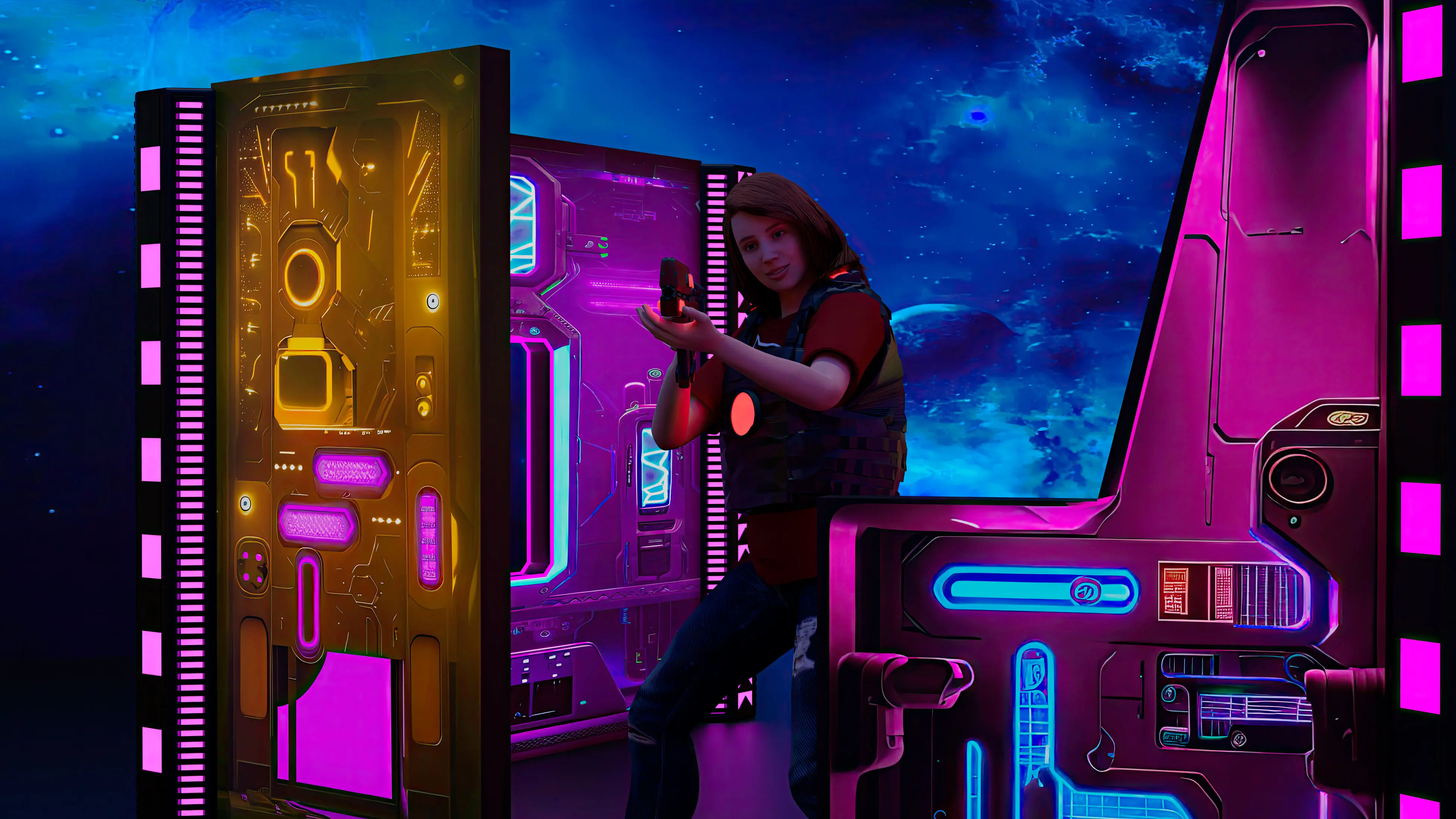 laser tag arena design themed laser tag park design