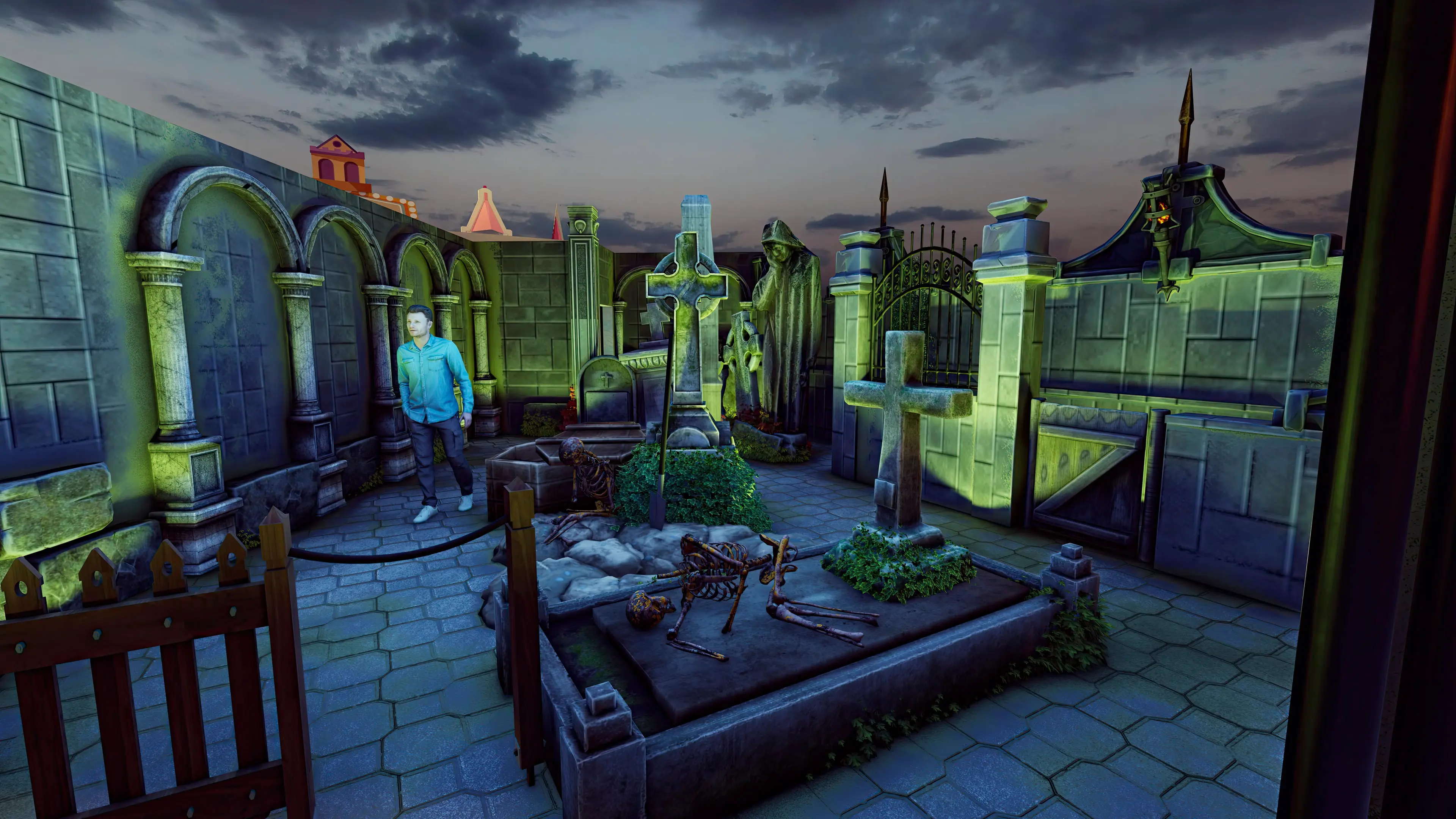 fright experience creation, themed prop fabrication