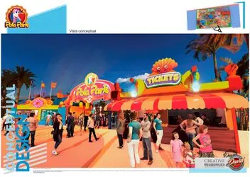 themed park conceptual design  <br />