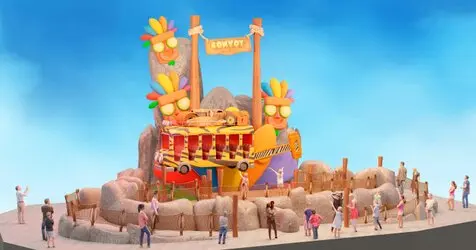 concept art for theme parks  <br />