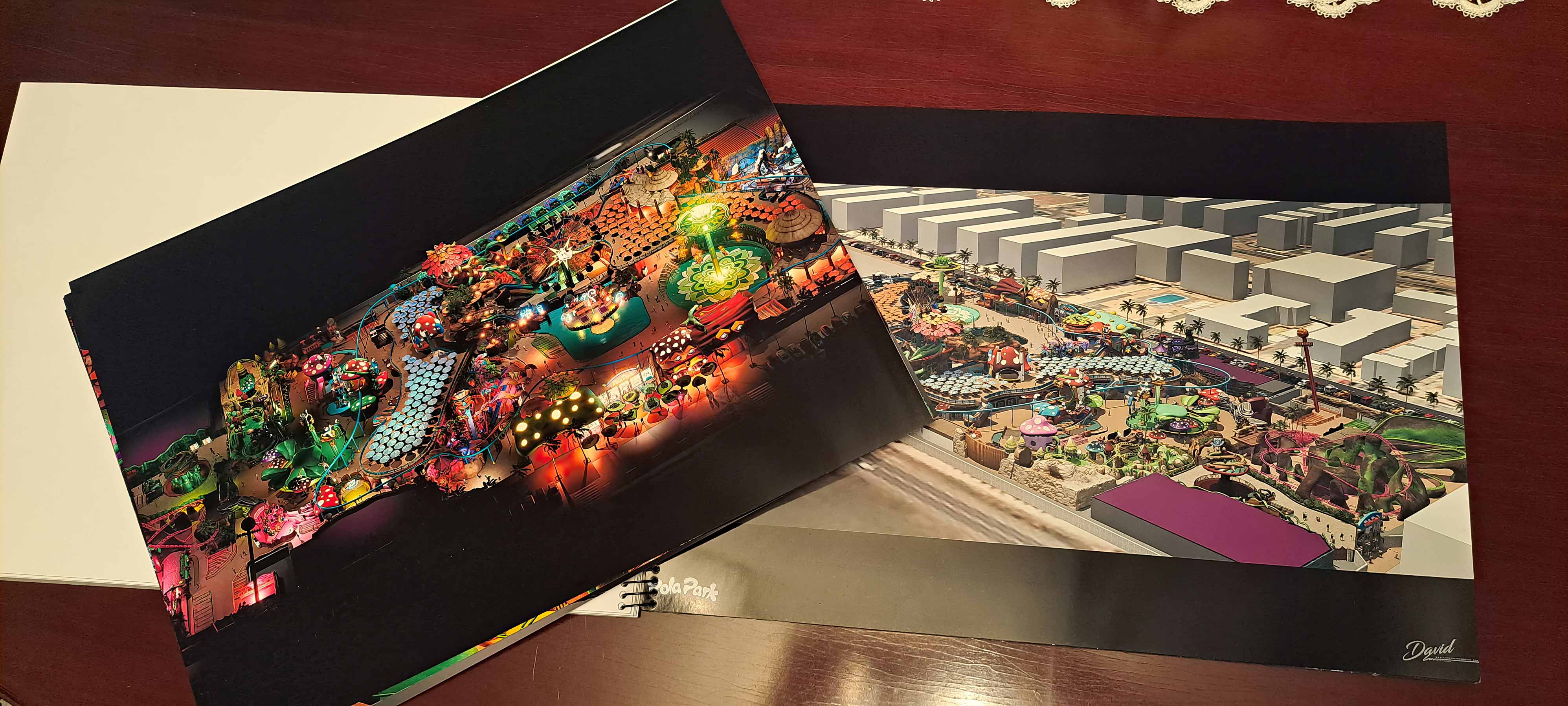 concept art for theme parks <br /> innovative design for leisure parks <br />