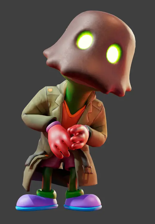 custom mascot development for parks  <br />