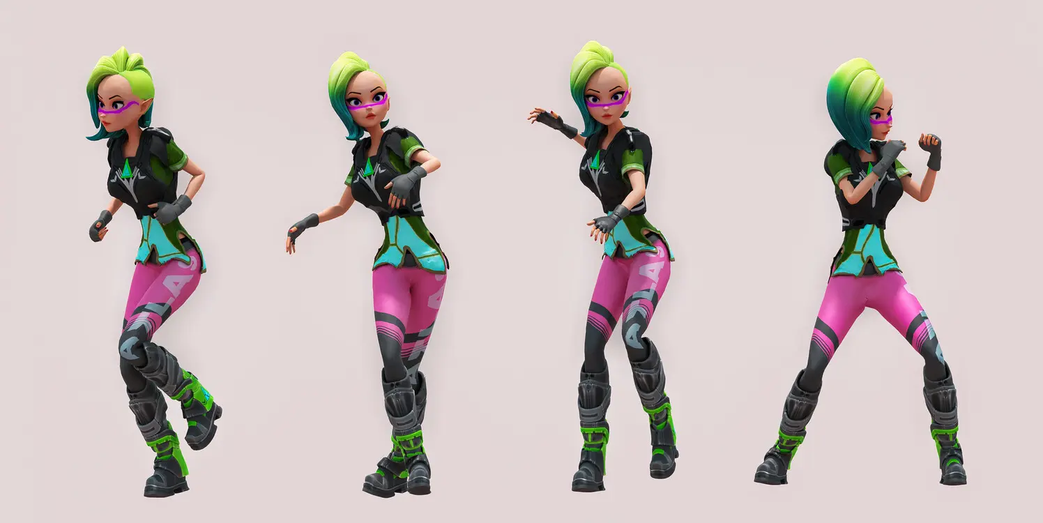 children’s character design for amusement parks  <br />