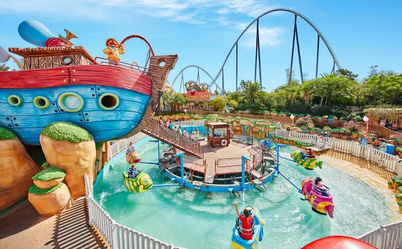 custom theming for PortAventura park  <br />