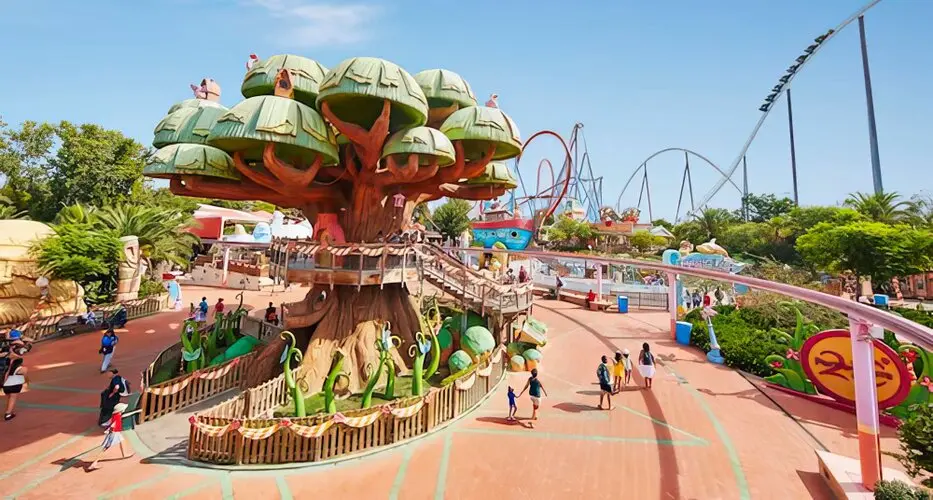 David Theming Works at PortAventura  <br />