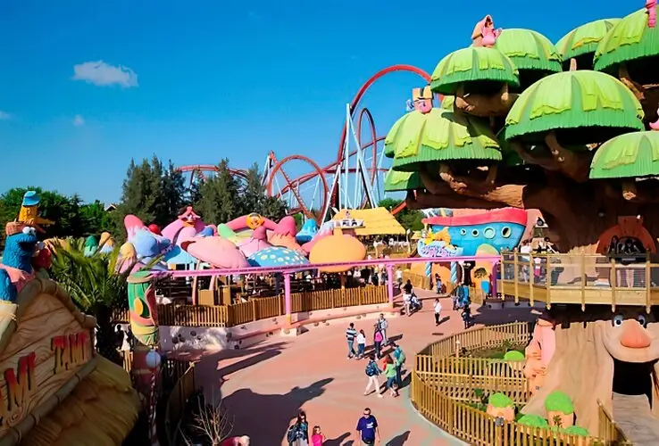  scenic design PortAventura Spain  <br />