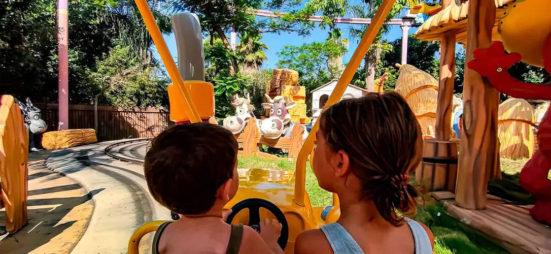 PortAventura attraction theming  <br />