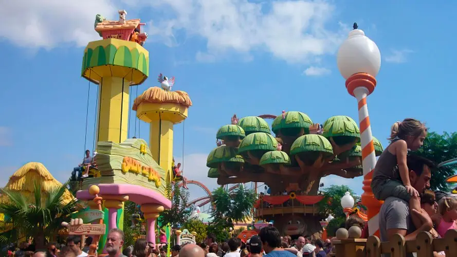 PortAventura thematic environment development  <br />