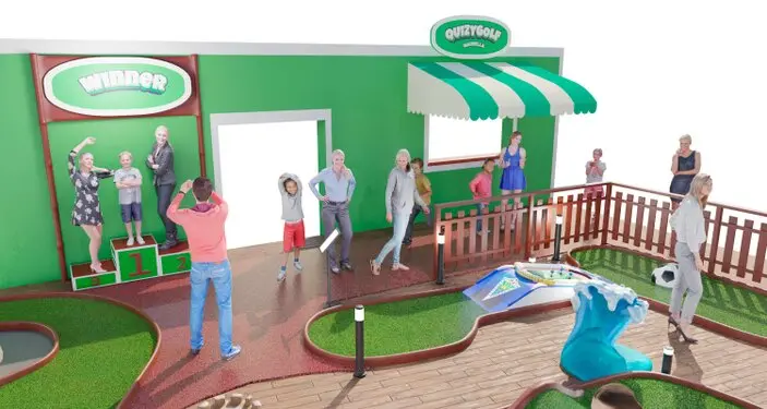 family-friendly small golf park  