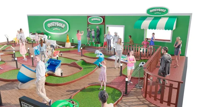 mini golf course design and build  