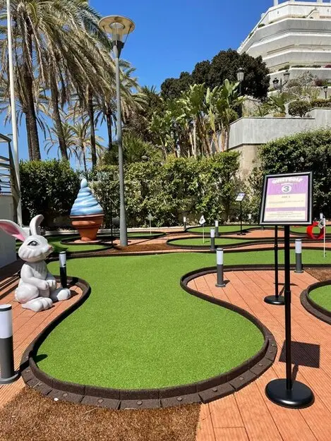 creative mini golf concept development  