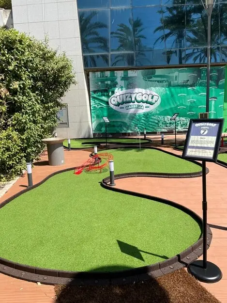 small adventure golf park design  