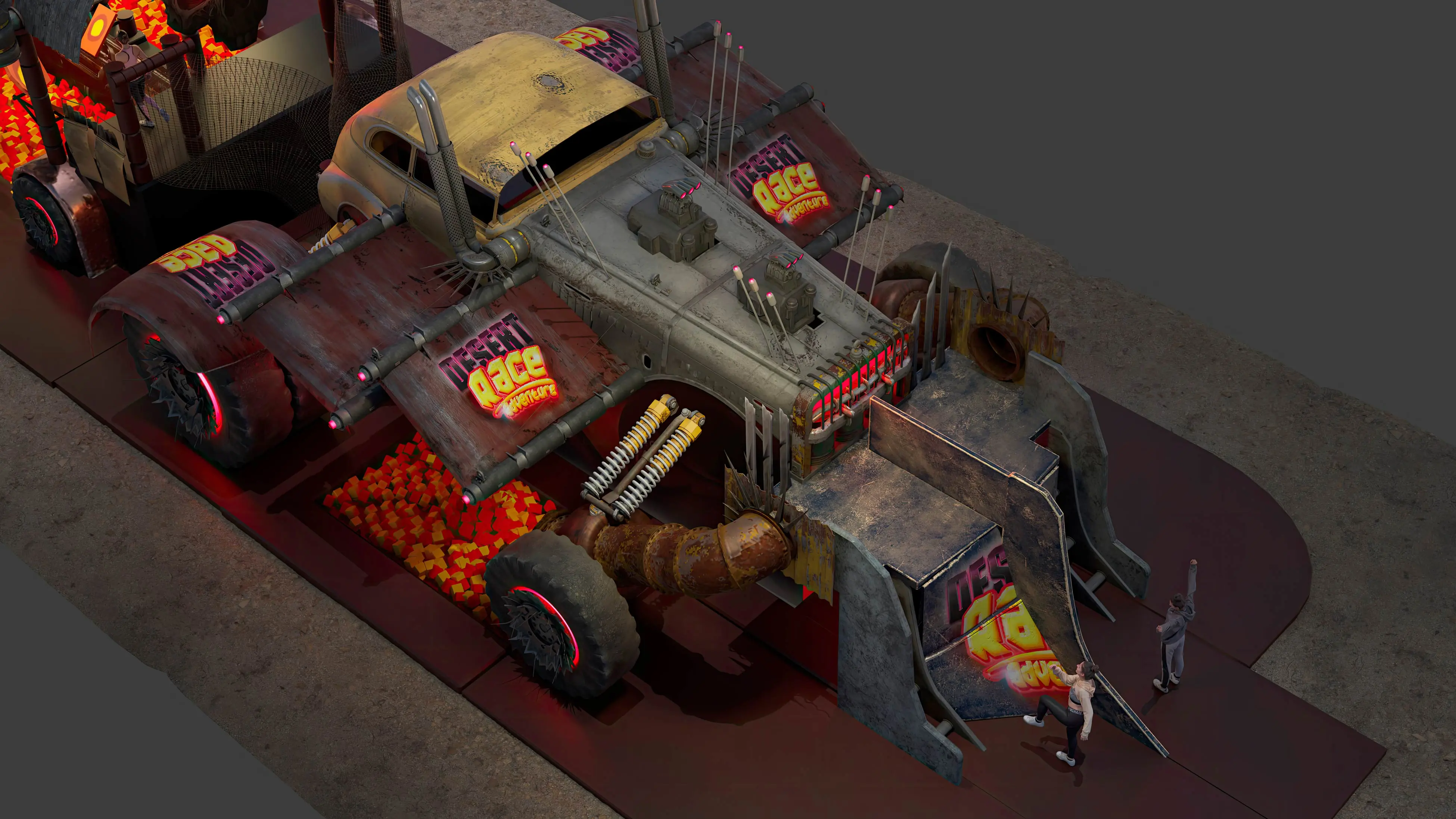 adventure park construction themed adventure environments,