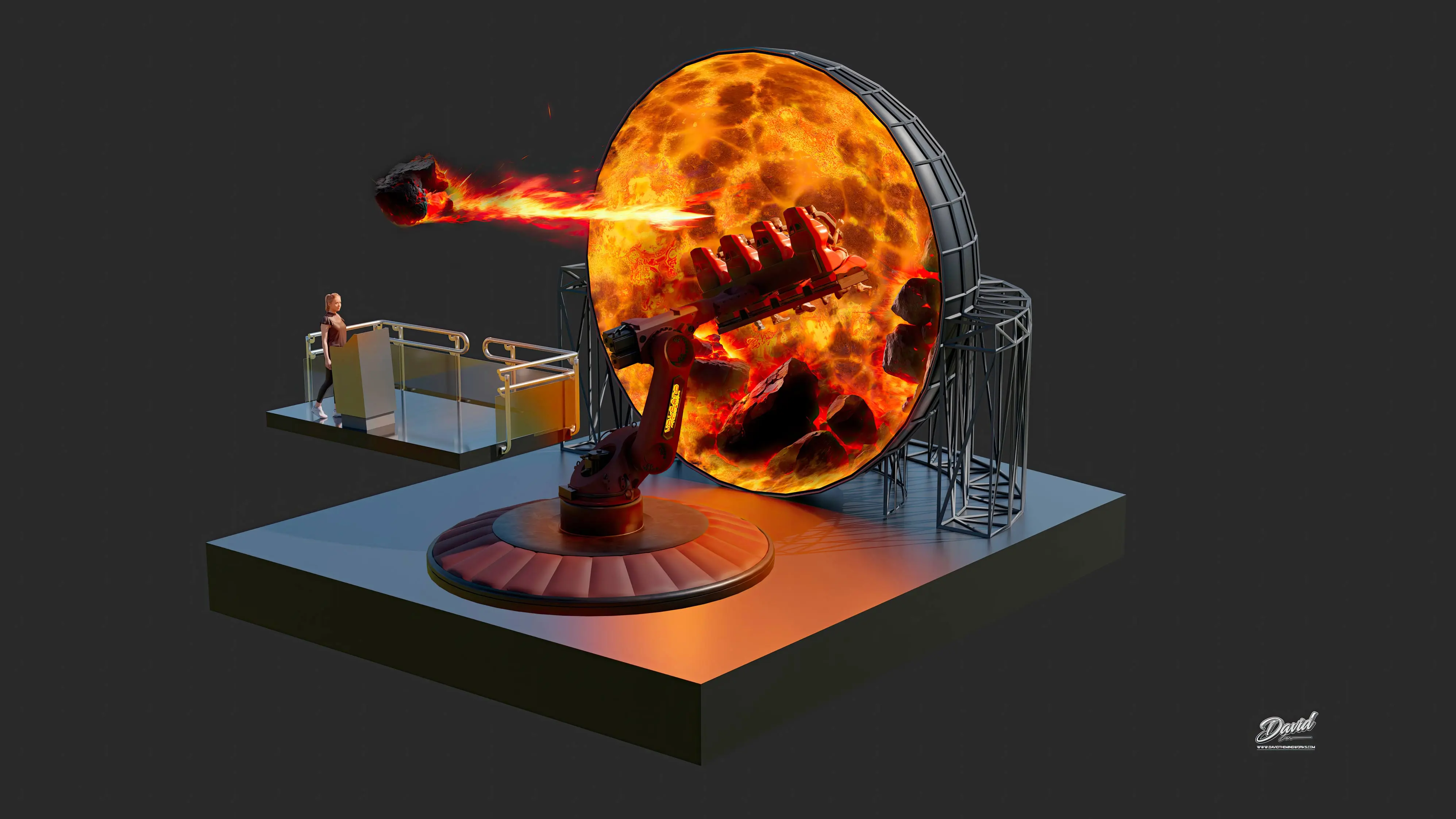 themed attraction development guest engagement design,