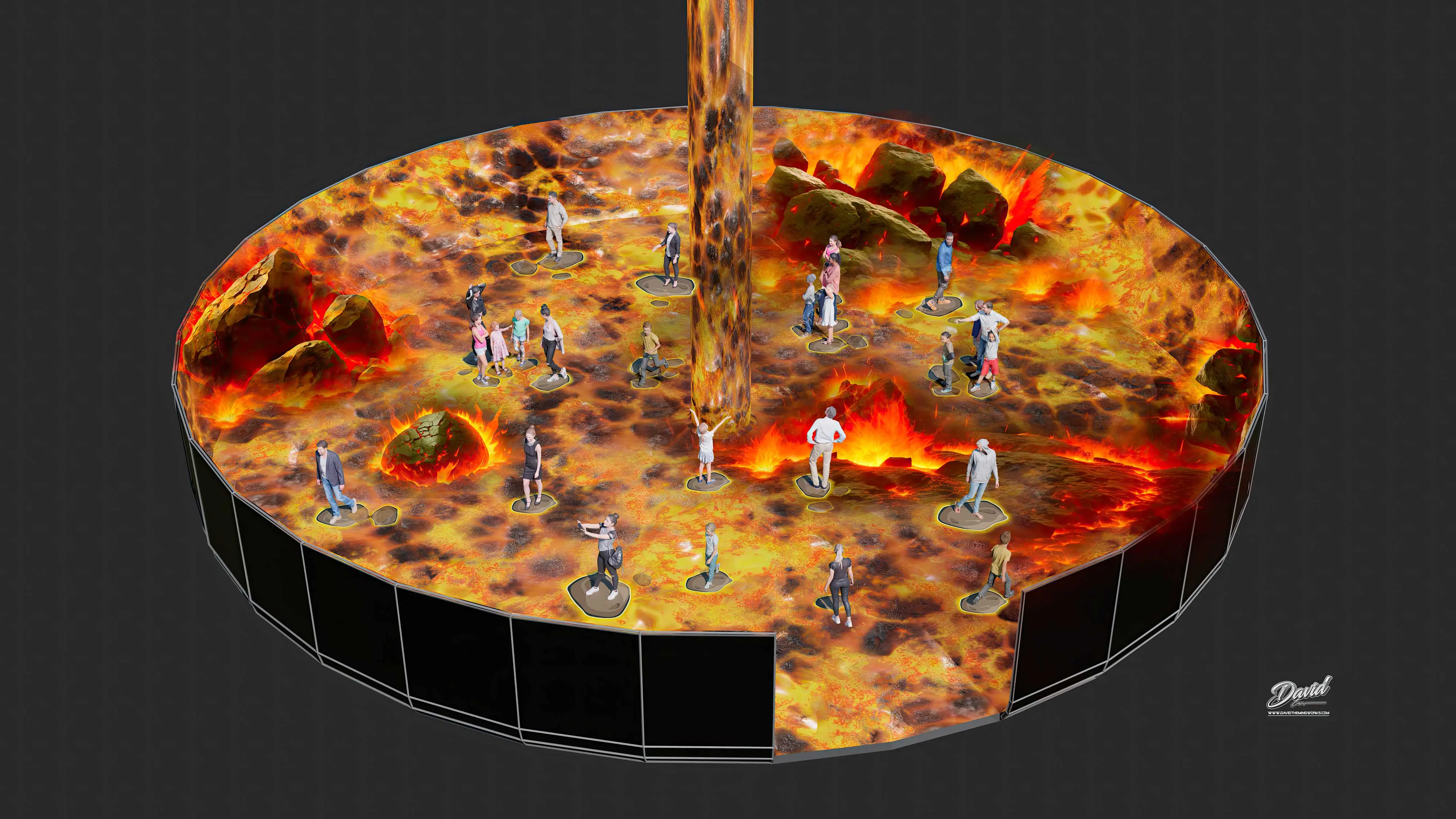 amusement park innovation, experiential design