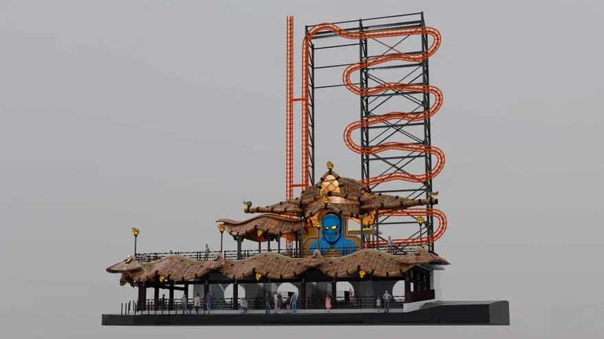 new ride design connyland connyland new roller coaster