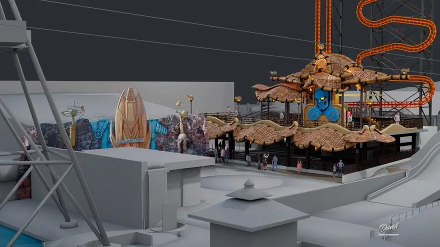 connyland new roller coaster amusement park design