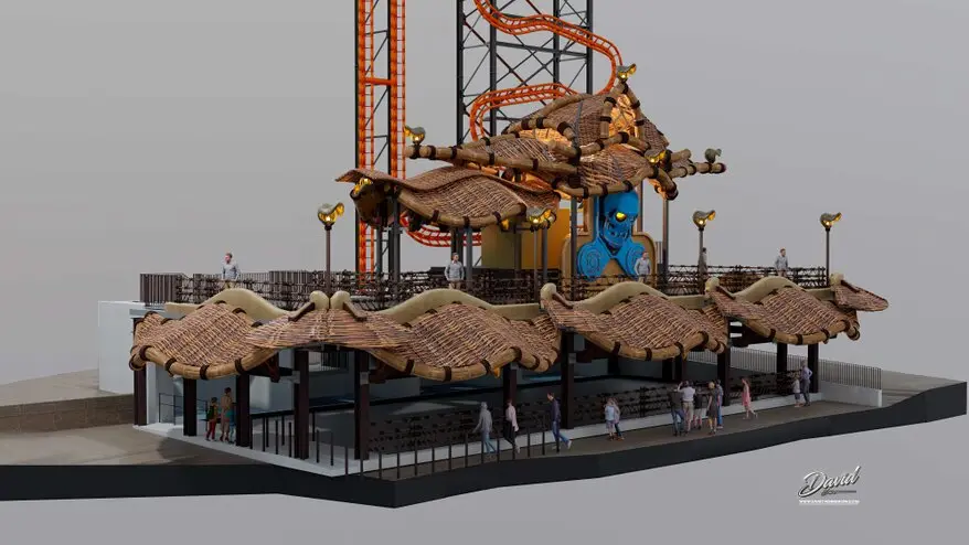 amusement park design connyland new roller coaster