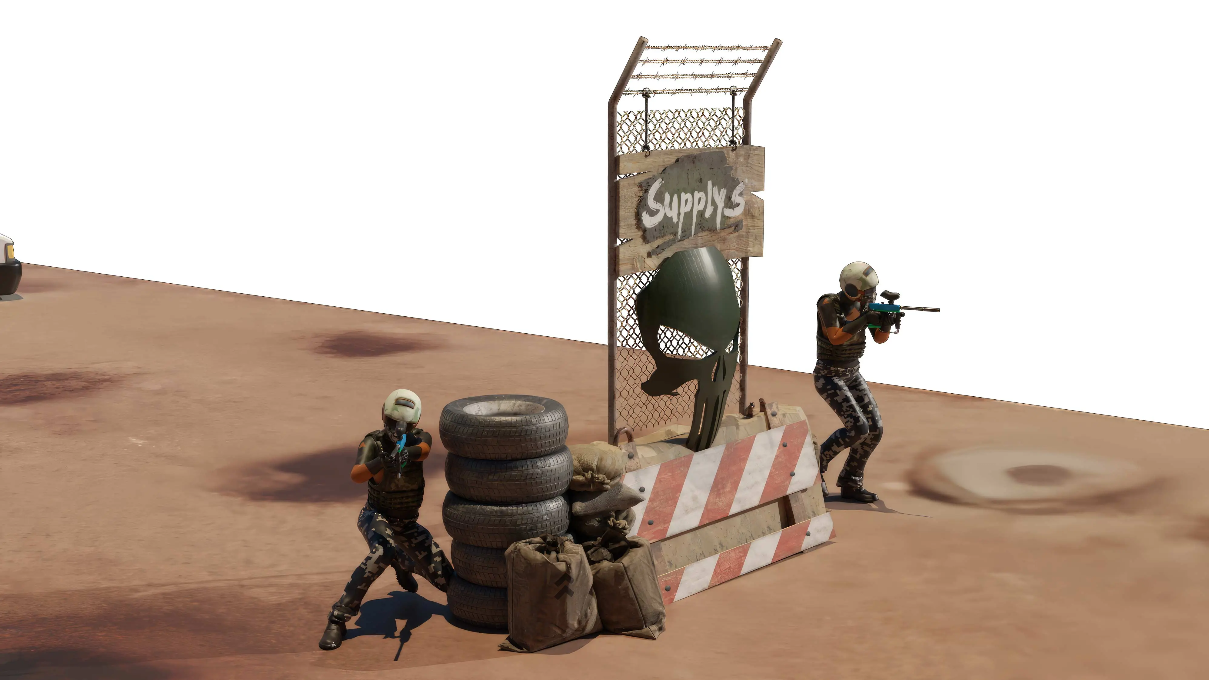 paintball park architecture United Arab Emirates <br /> tactical paintball park layout UAE <br />