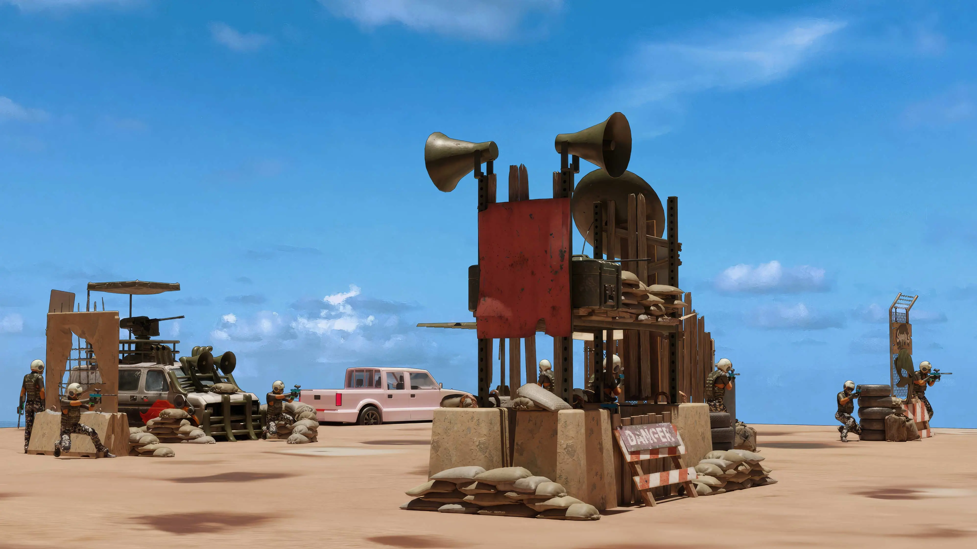 paintball facility development UAE <br /> adventure paintball park UAE