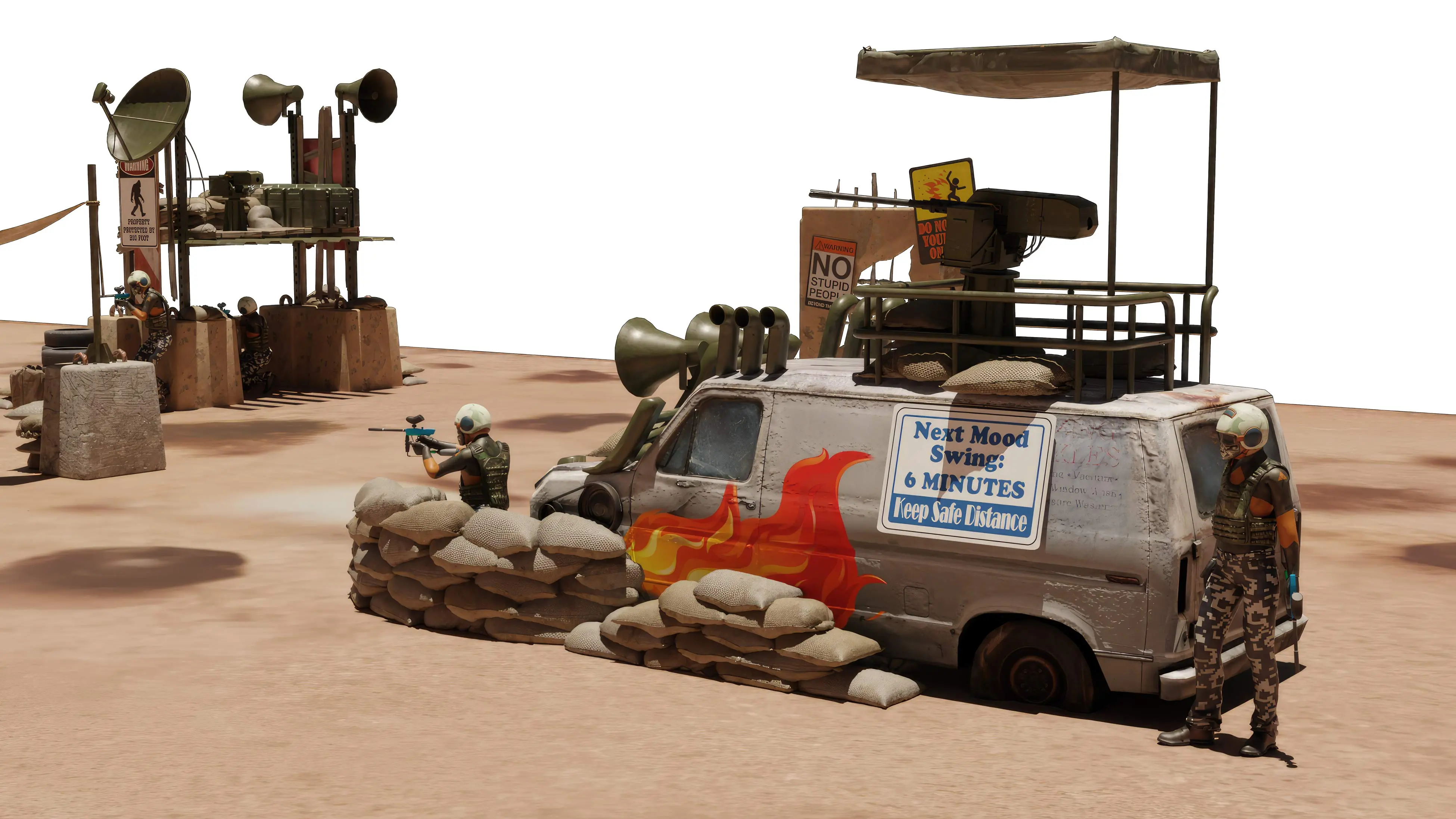 military-style paintball design UAE <br /> paintball park planning and build UAE <br />