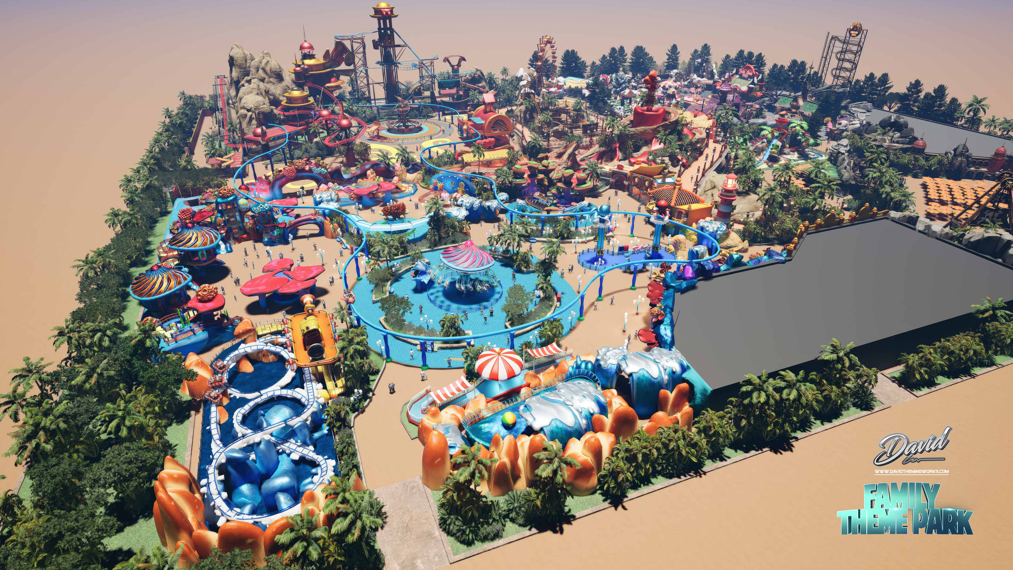 theme park design David Theming Works