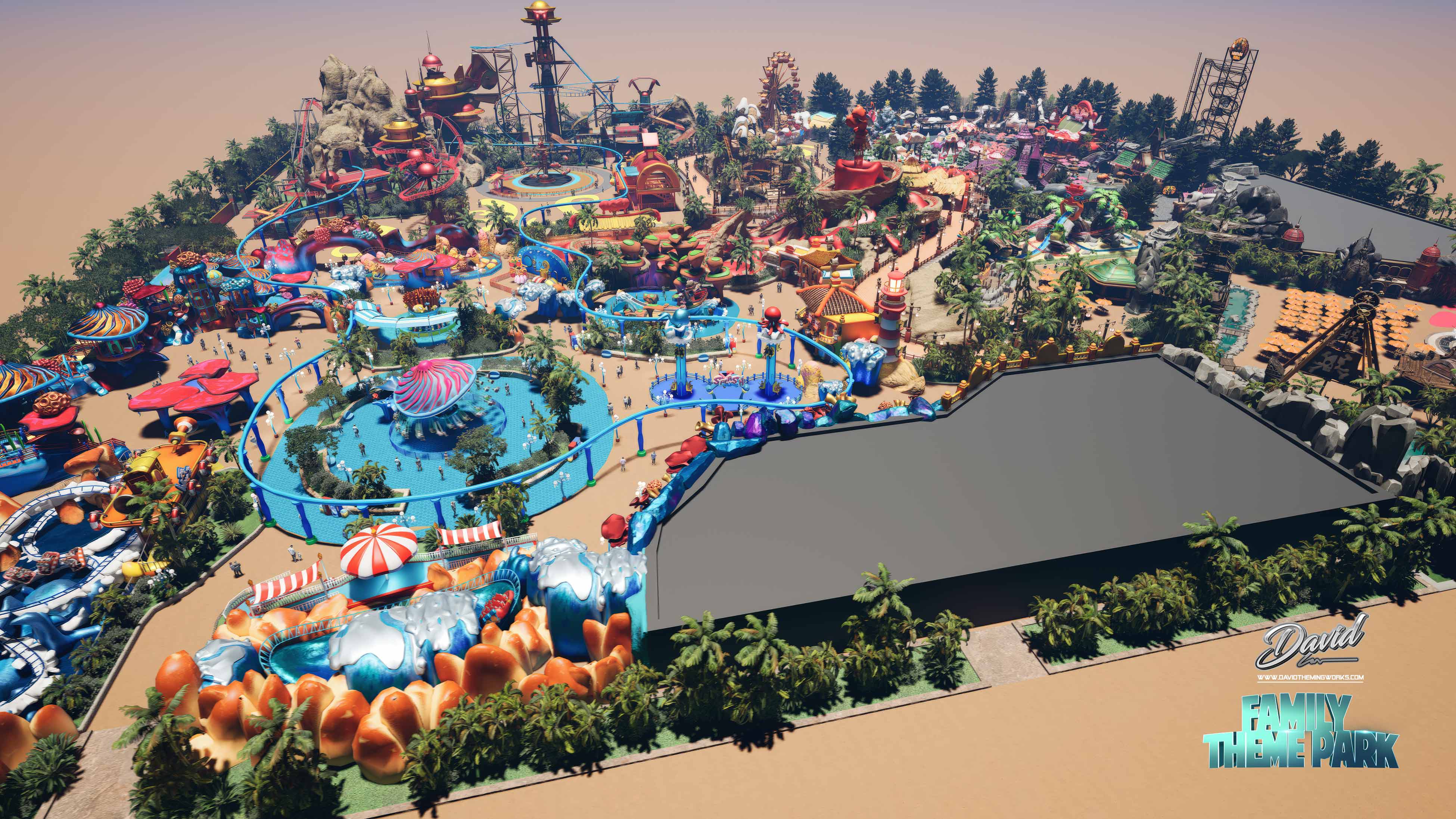 amusement park design project development