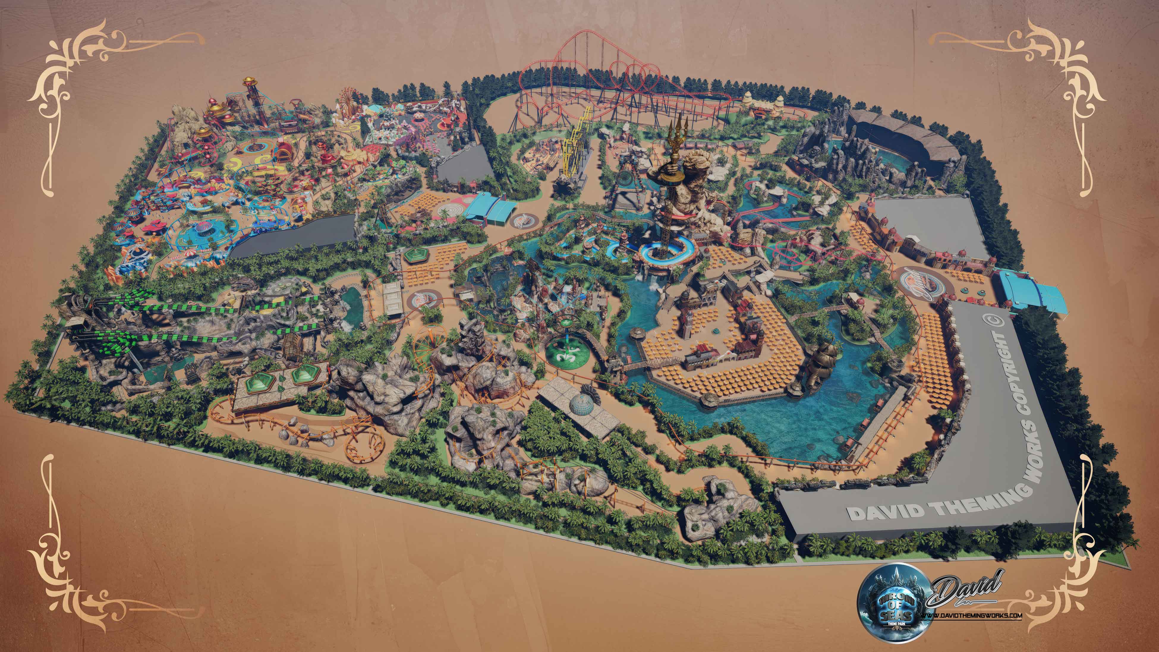 David Theming Works, project development, creative concepts,